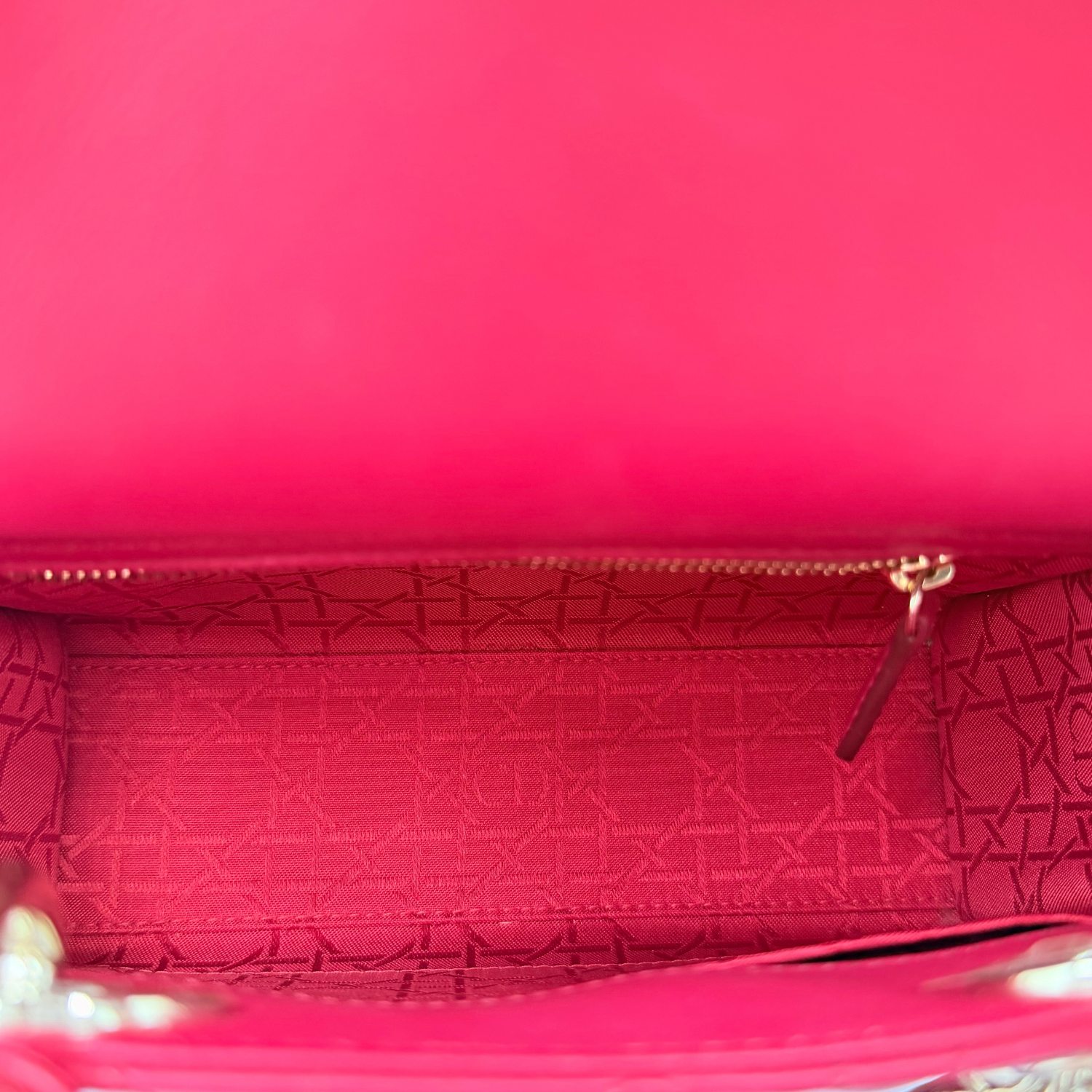 Small My Lady Dior Raspberry