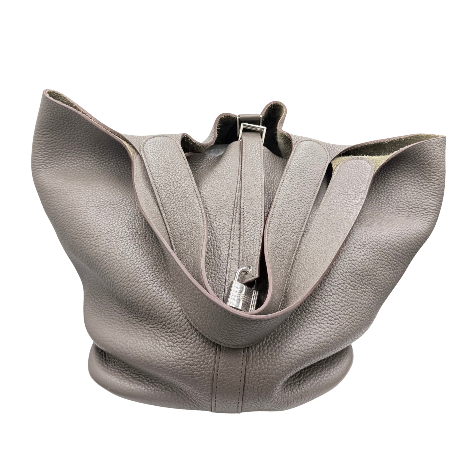 Hermès RARE Clemence Picotin Lock TGM 31 Etain