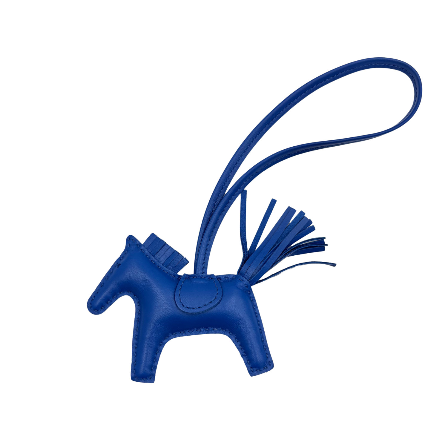 Hermès PM Rodeo Bag Charm Pegase Blue France