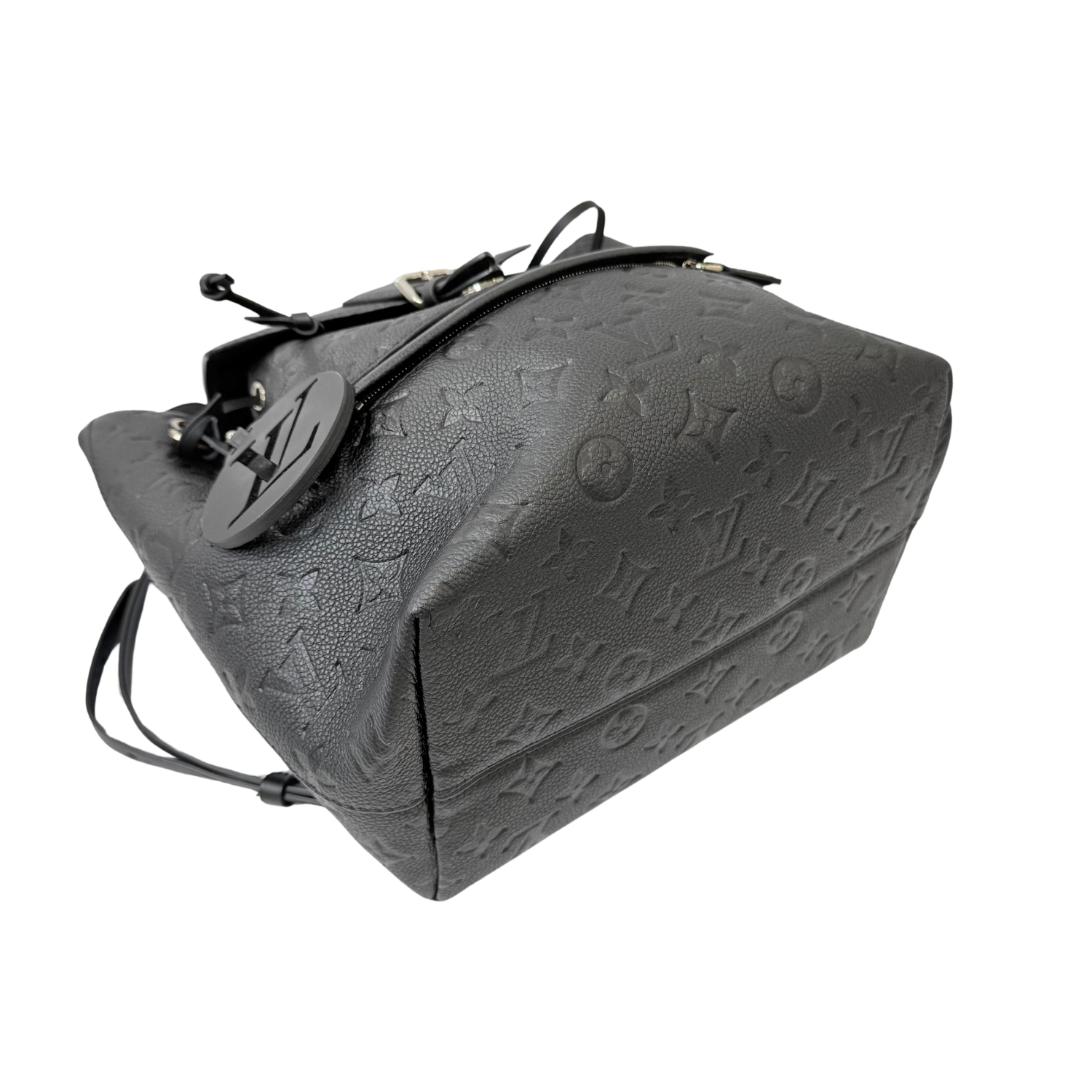 Louis Vuitton Monogram Empreinte Montsouris Backpack Black