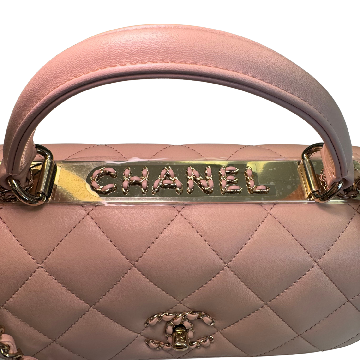 Chanel Classic Small Trendy Flap Bag Pink