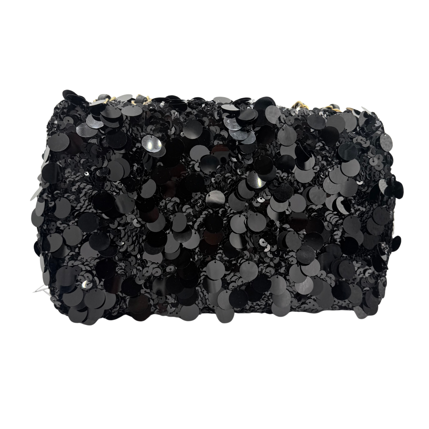 Chanel Limited Sequin Classic Flap Black