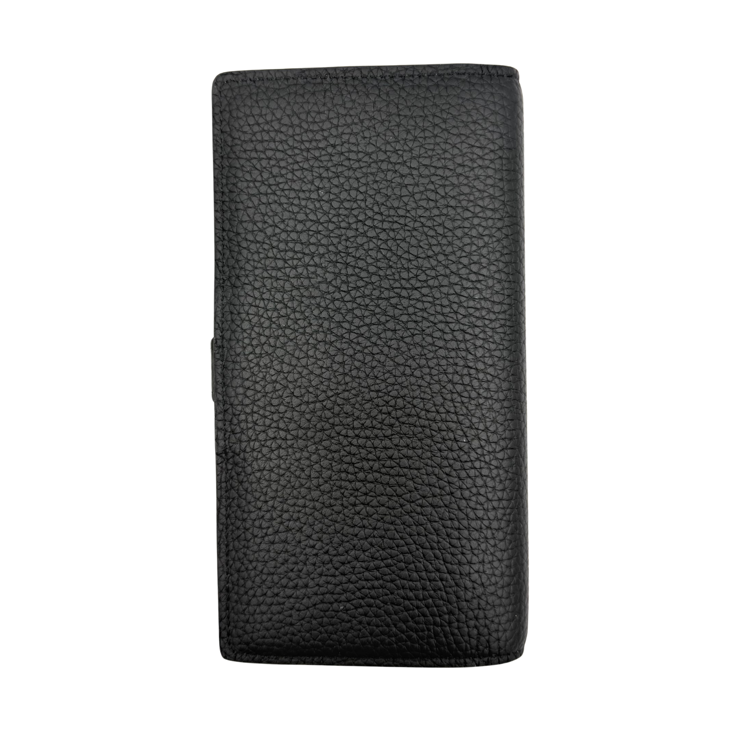 Louis Vuitton Taurillon LV Vertical Capucines Wallet Black Arizona