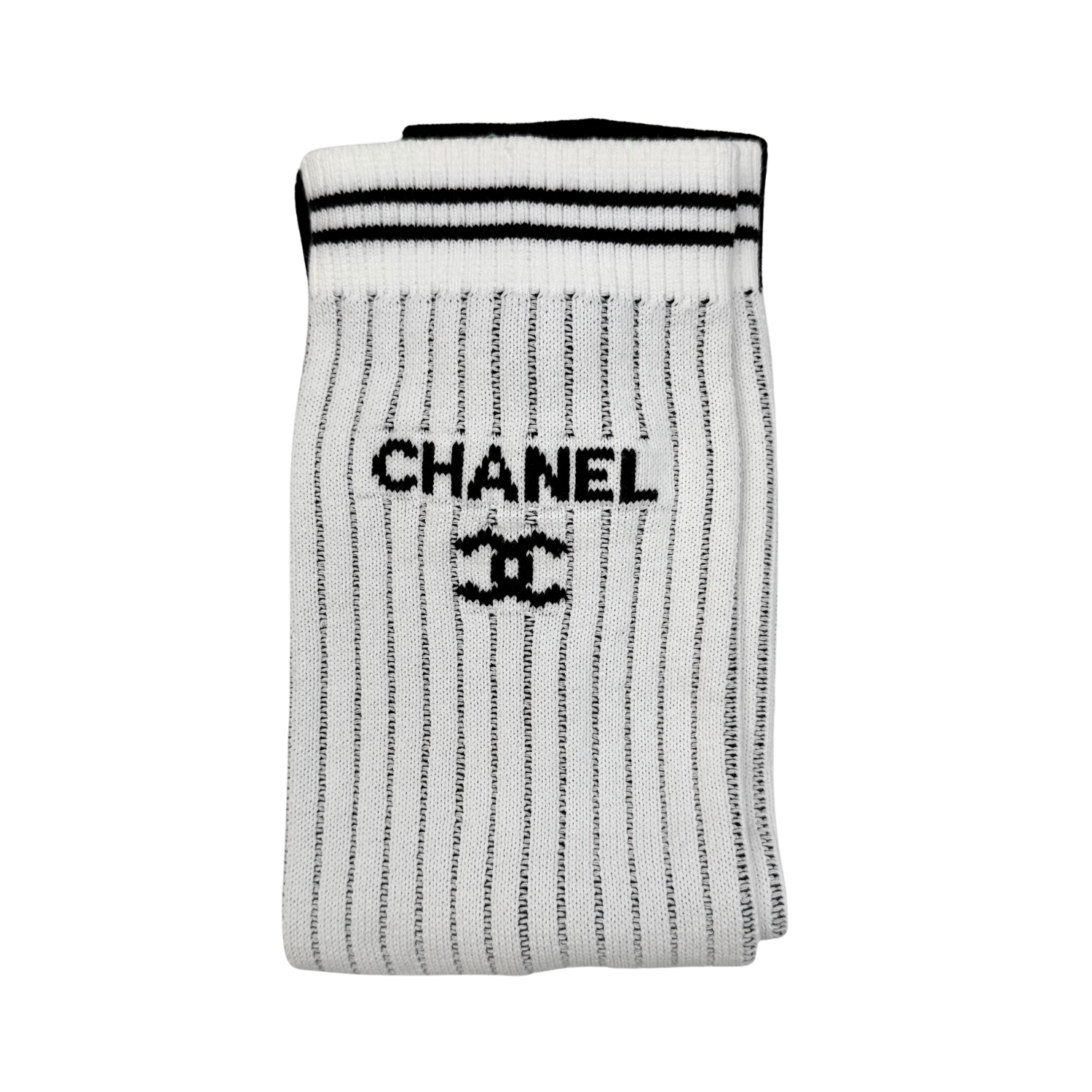 Chanel Gaiters Coco Mark Leg Warmers