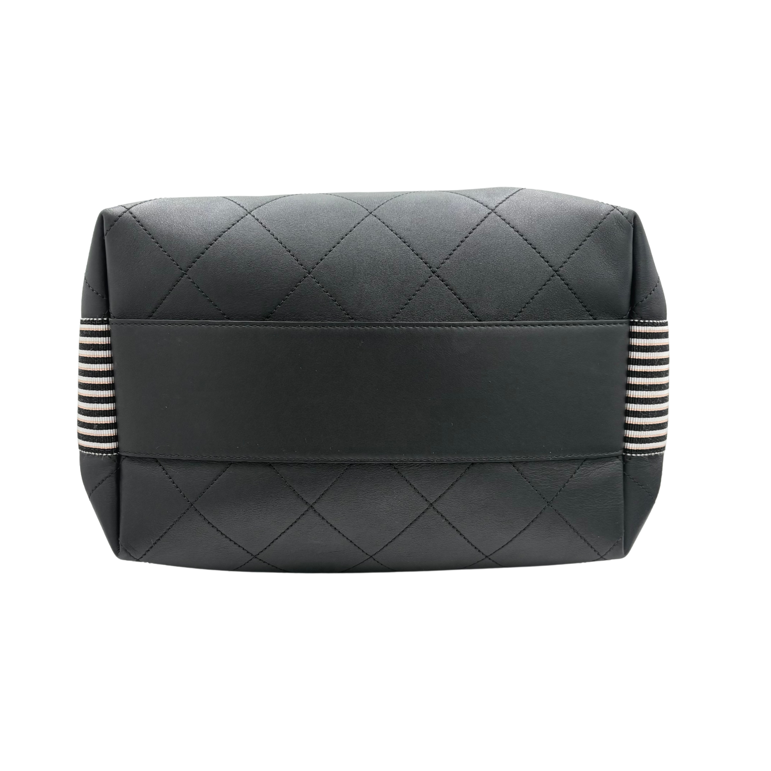 Chanel CC Button Up Hobo Black