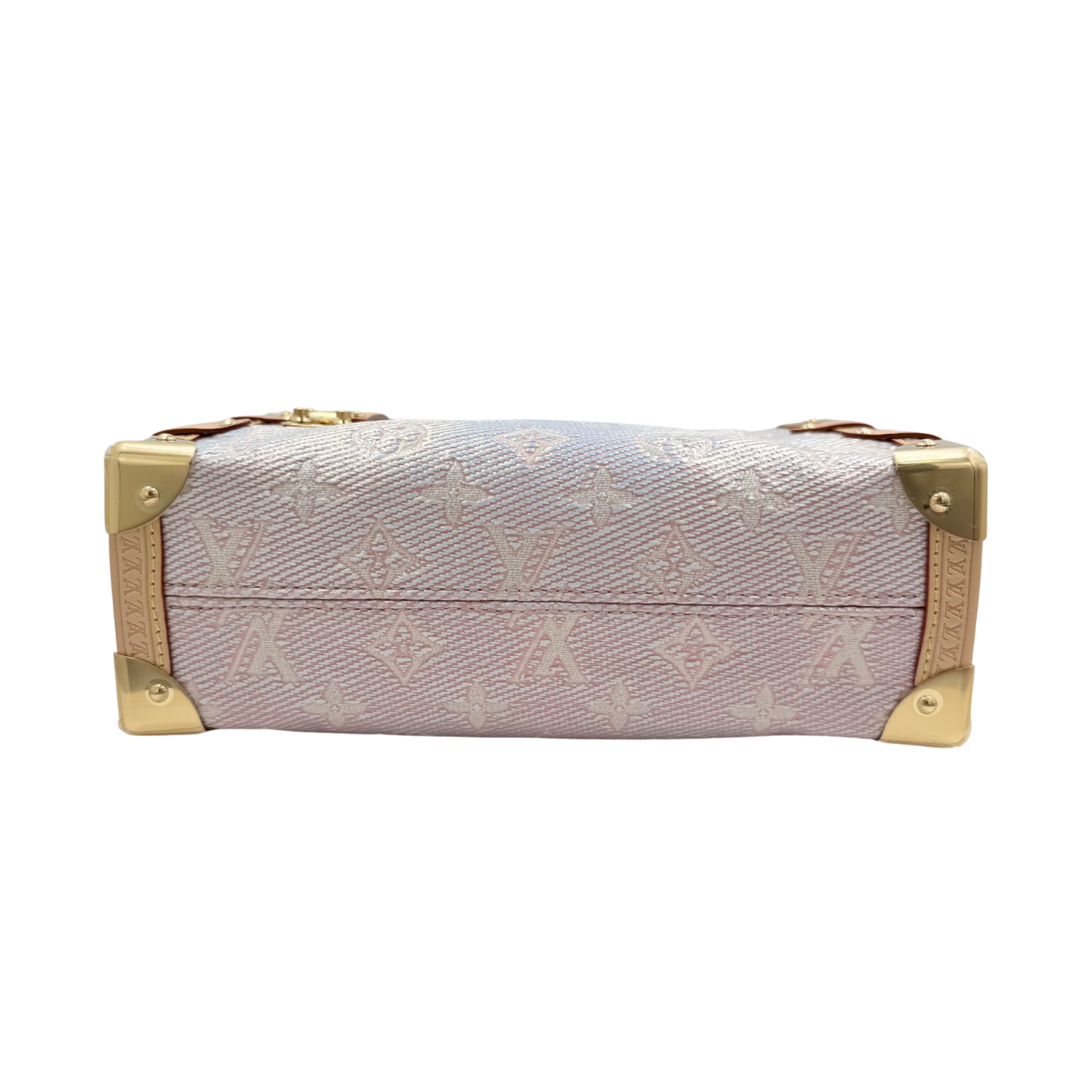 Louis Vuitton LV Monoglam Side Trunk MM Pink