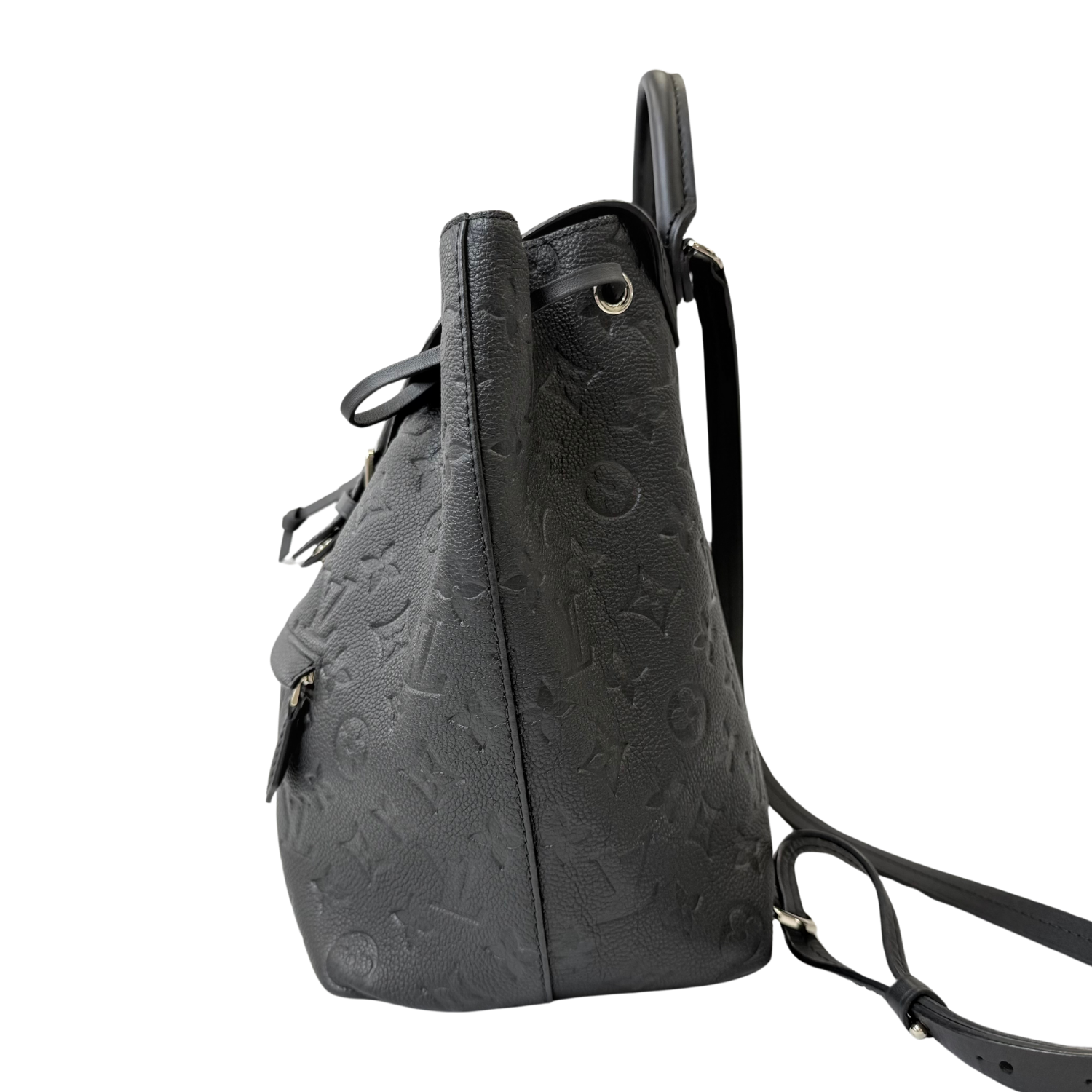 Louis Vuitton Monogram Empreinte Montsouris Backpack Black