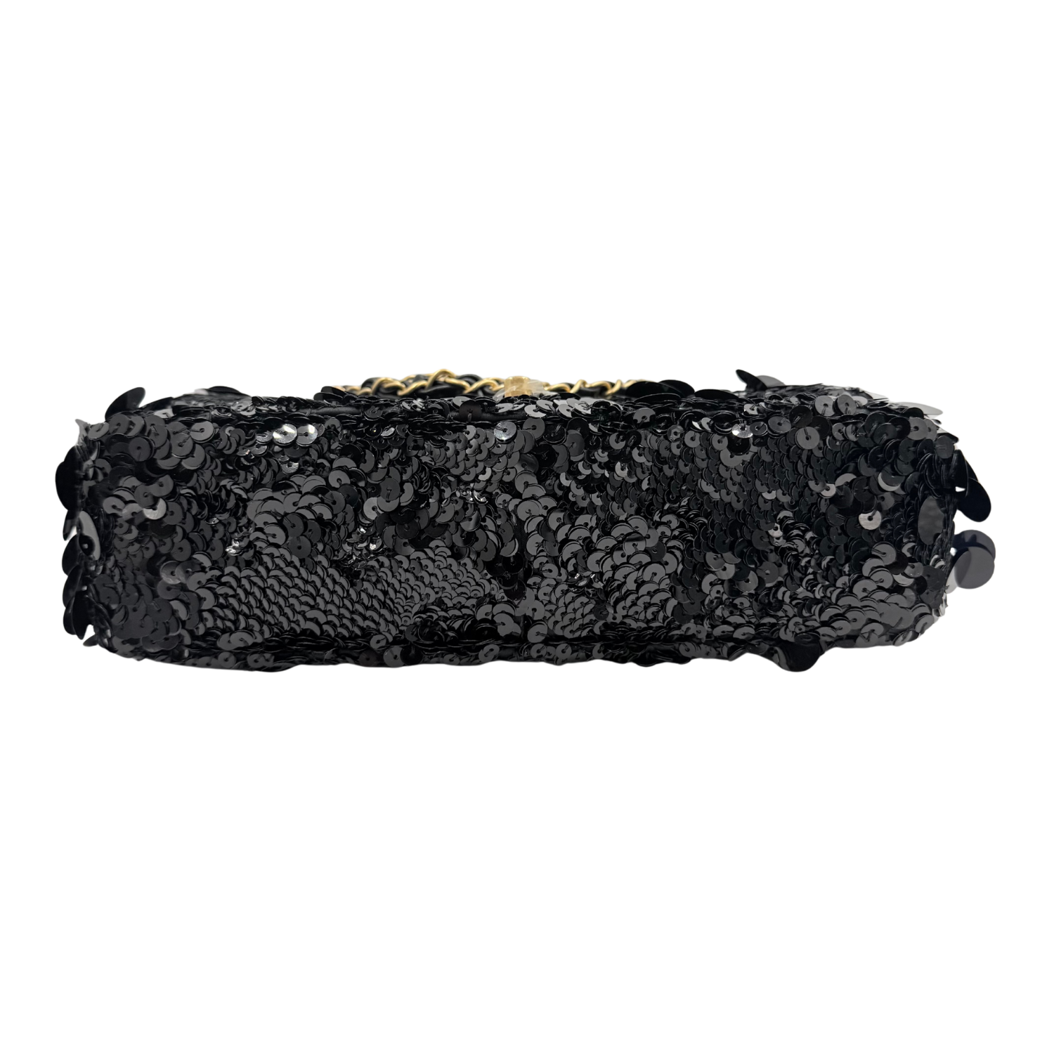 Chanel Limited Sequin Classic Flap Black