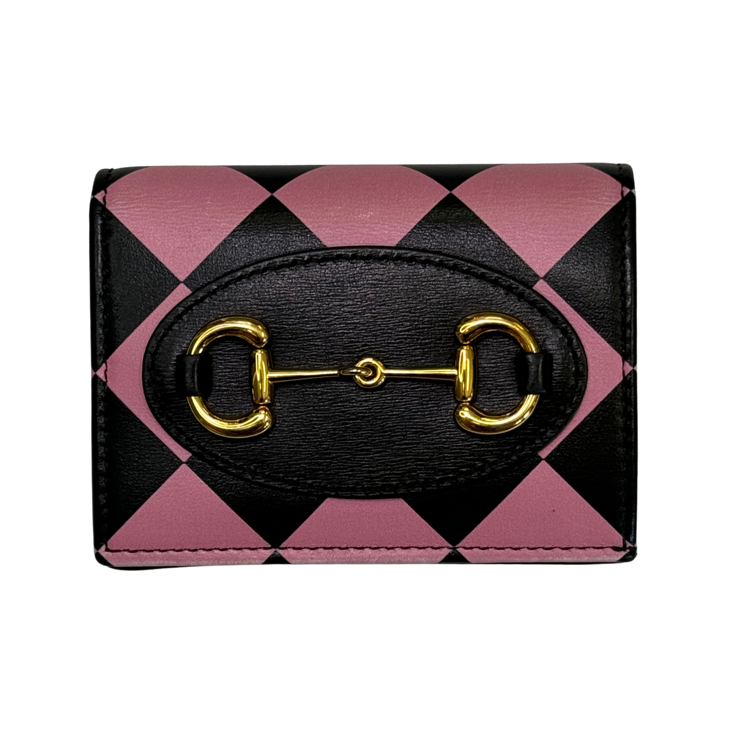 Gucci Rhombus 1955 Horsebit Leather Wallet