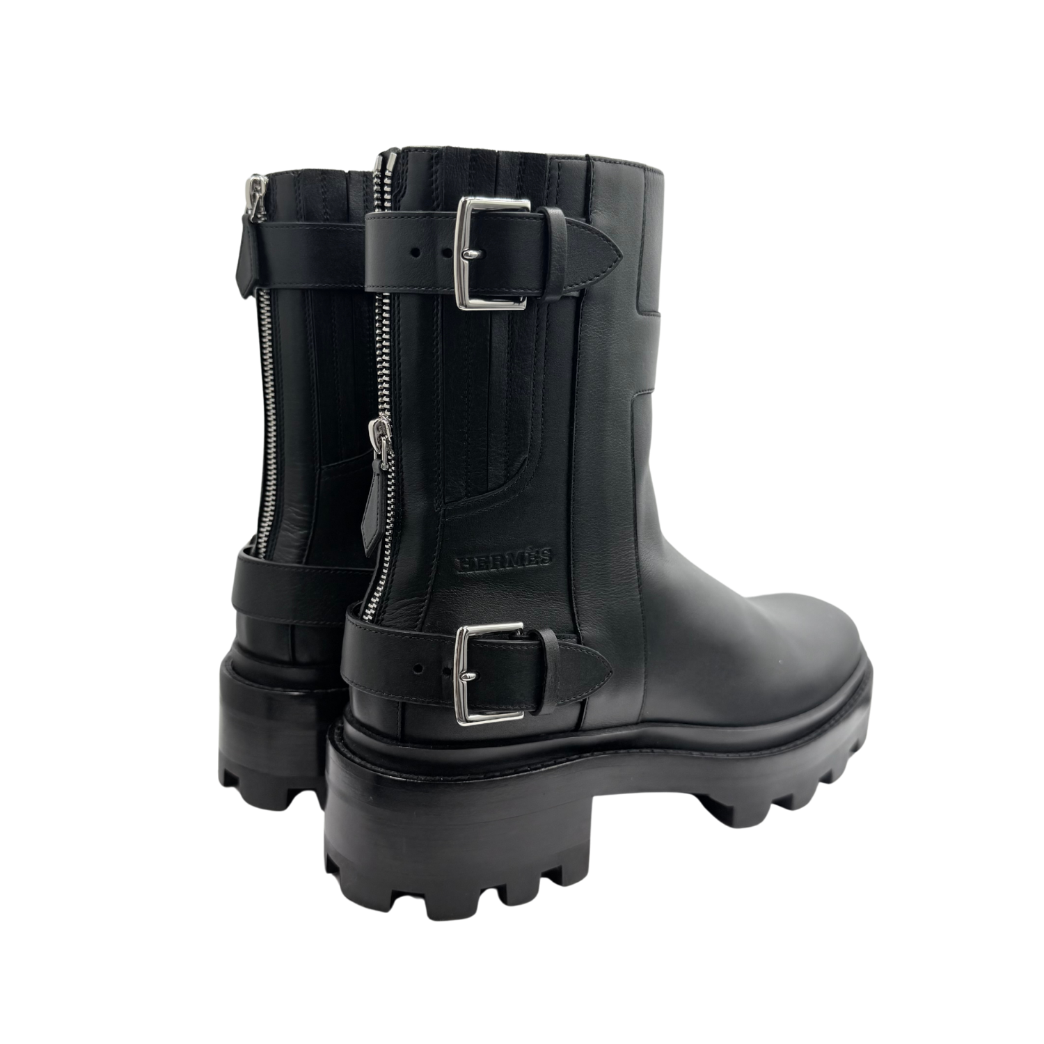 Hermès Jaimy Ankle Boots Black