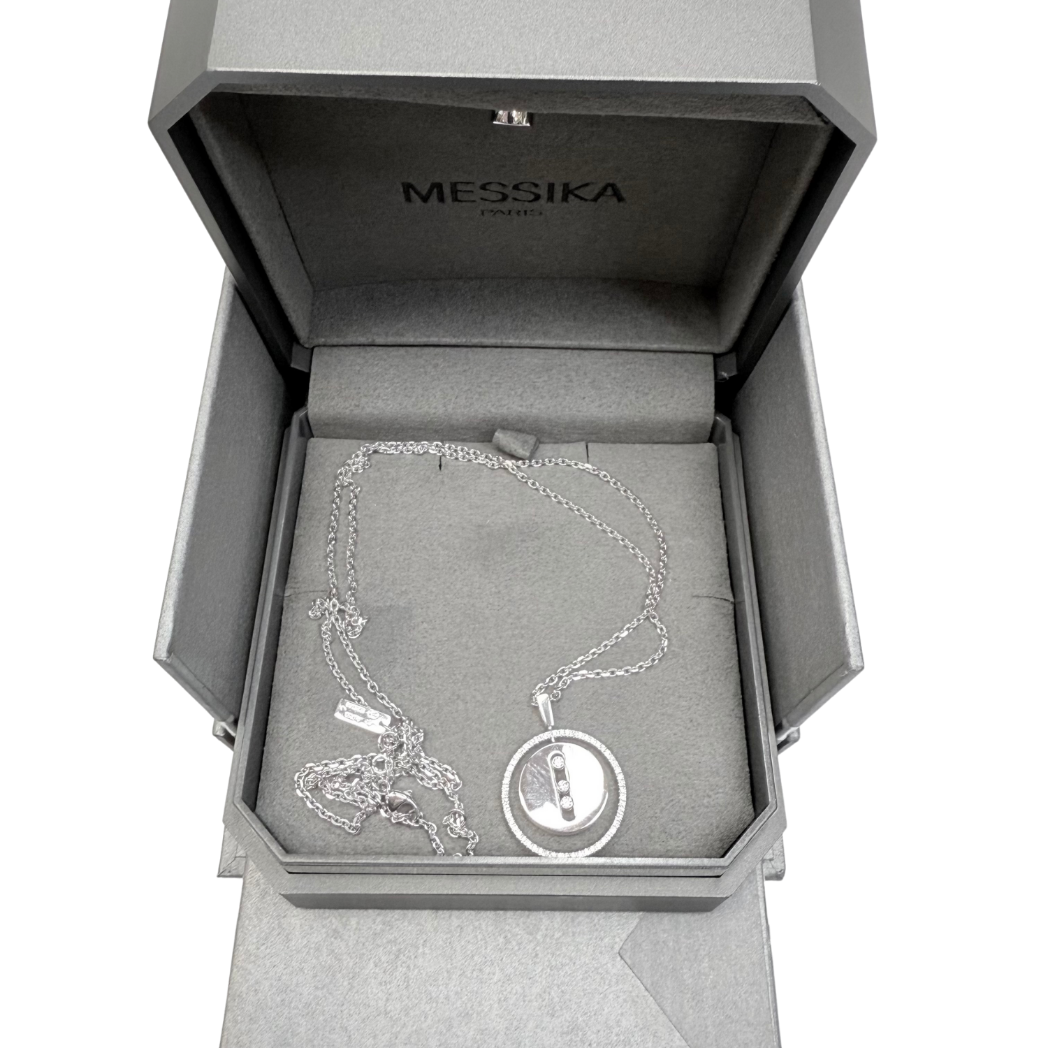 Messika Lucky Move MM Diamond White Gold
