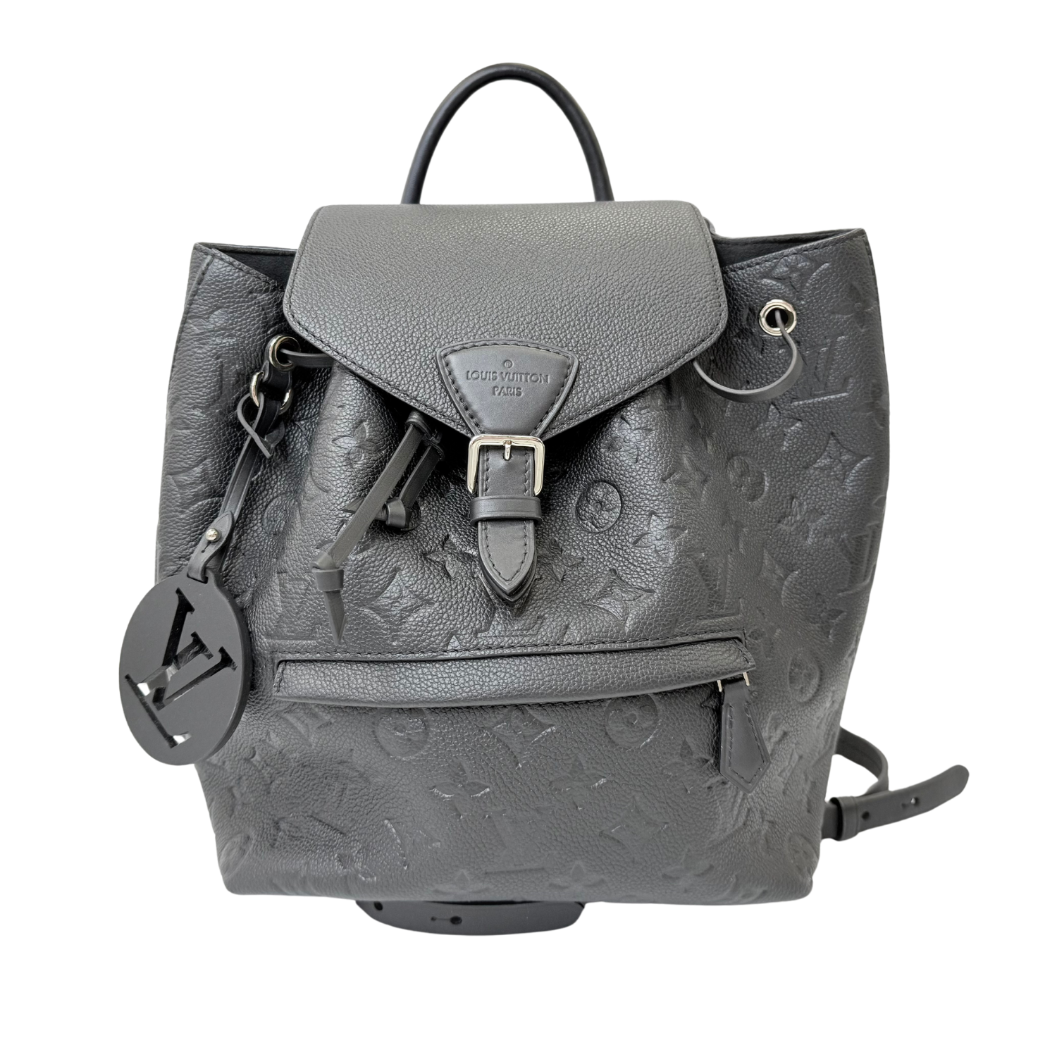 Louis Vuitton Monogram Empreinte Montsouris Backpack Black