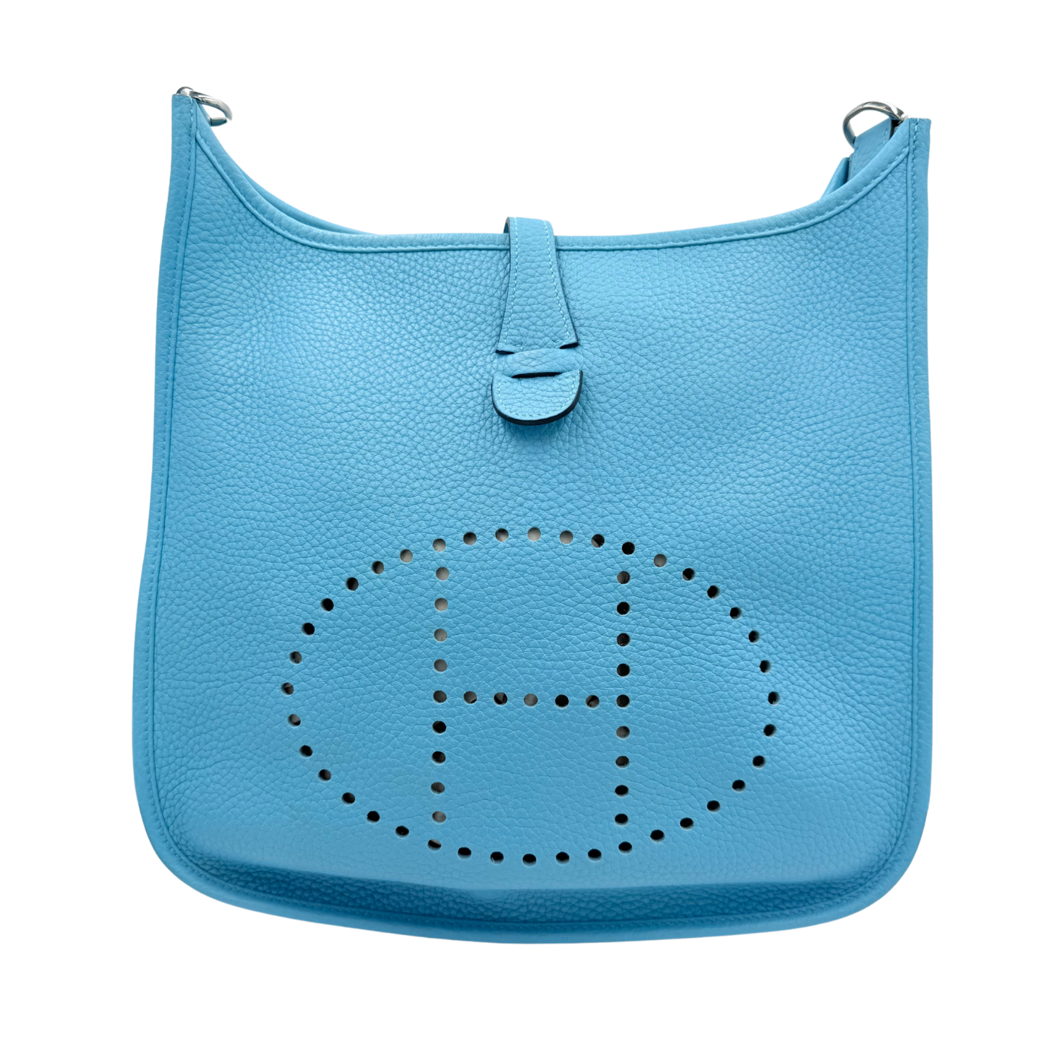Hermès Clemence Evelyne III PM 29 Bleu Nord