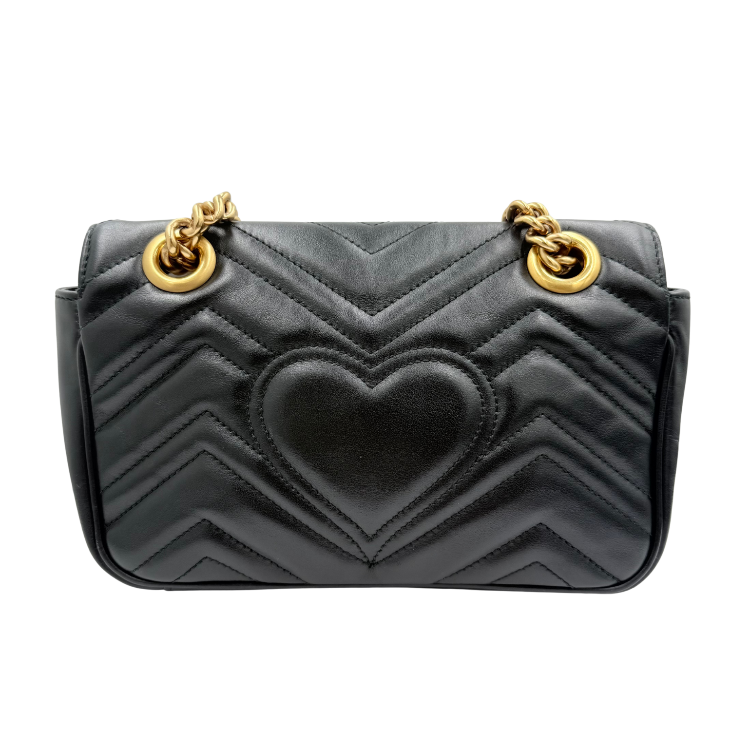 Gucci Small GG Marmont Bag Black