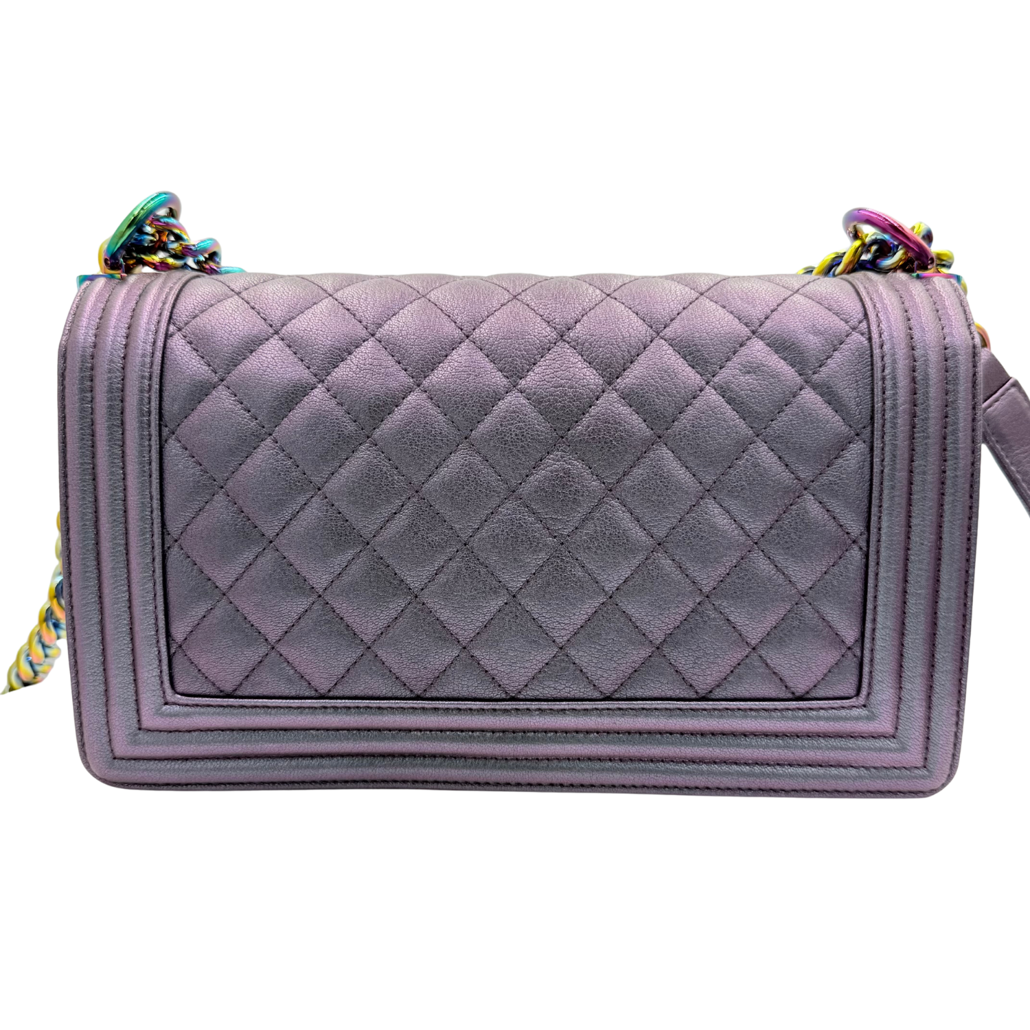 Chanel Medium Iridescent Boy Bag