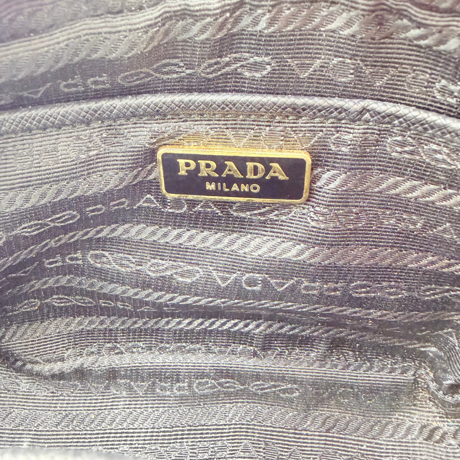 Prada Saffiano Mini Camera Crossbody Bag Black