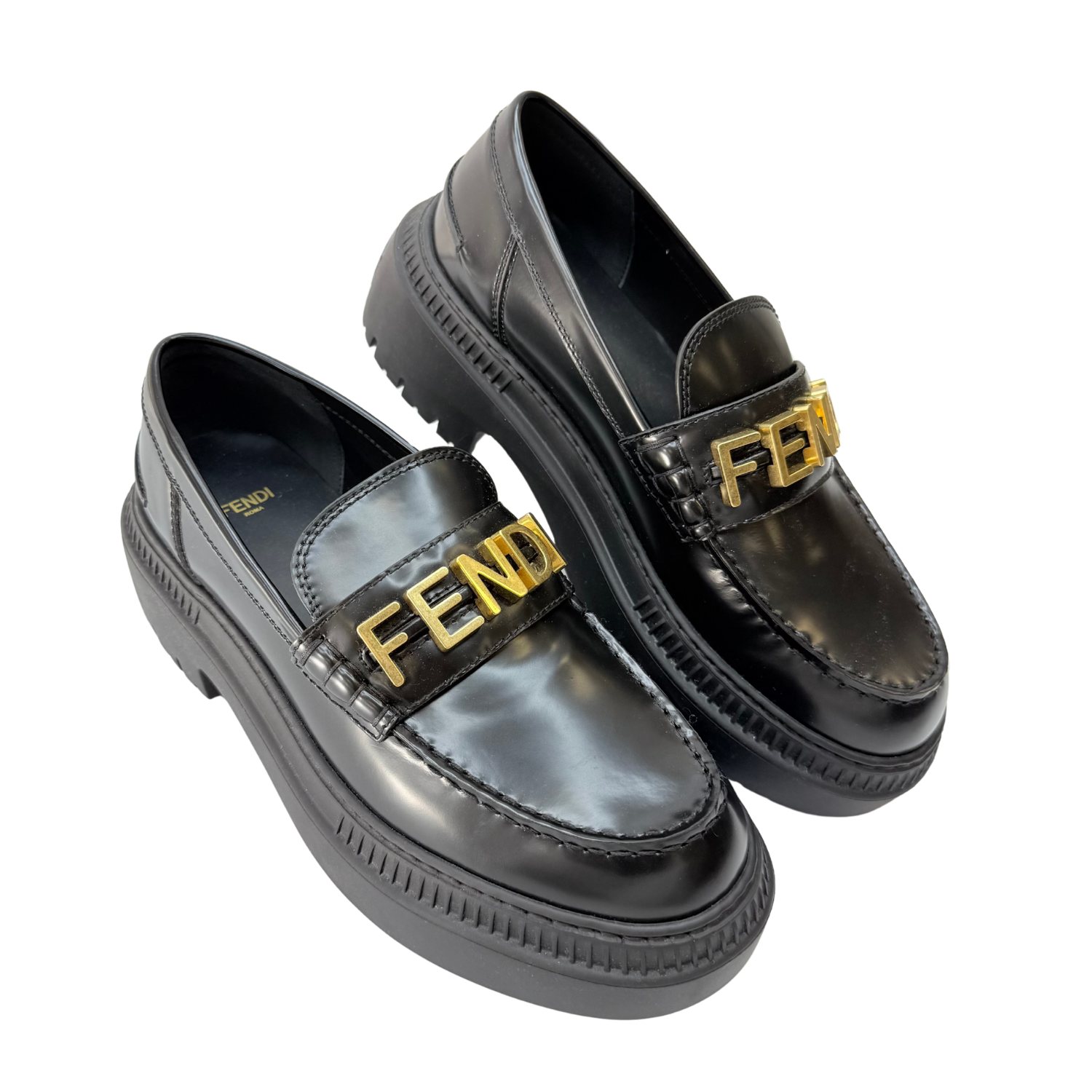 Fendi Loafers Black