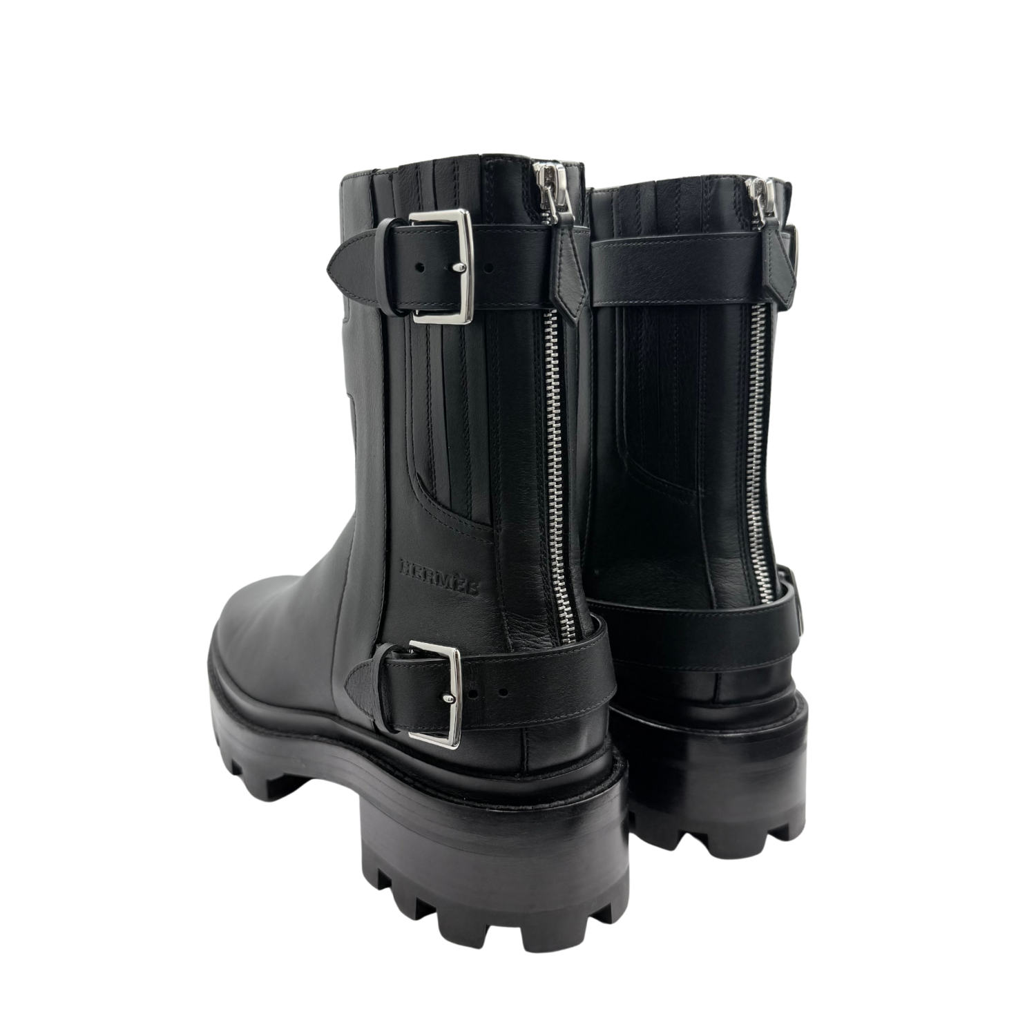 Hermès Jaimy Ankle Boots Black