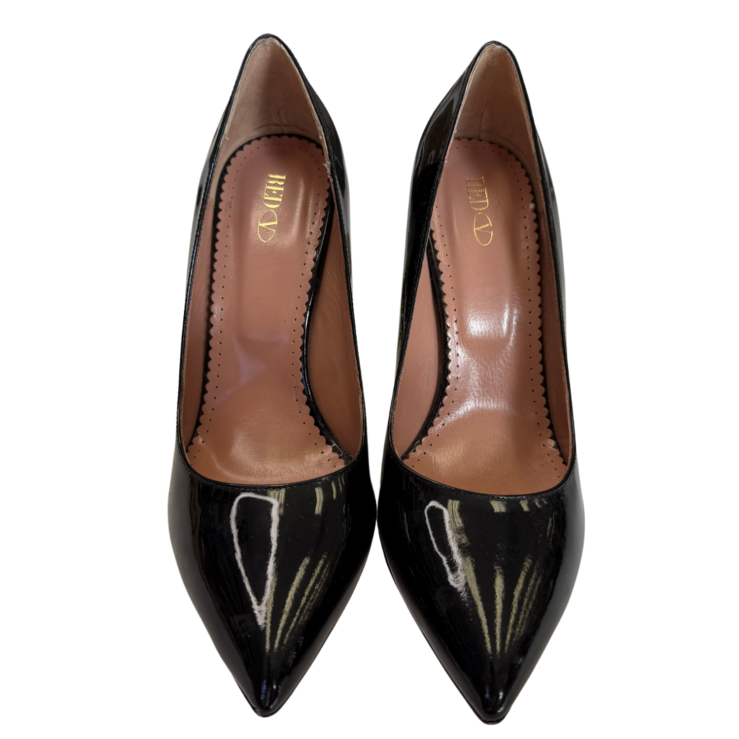 Valentino Snow White Collection Disney Pointed Toe Pumps Black