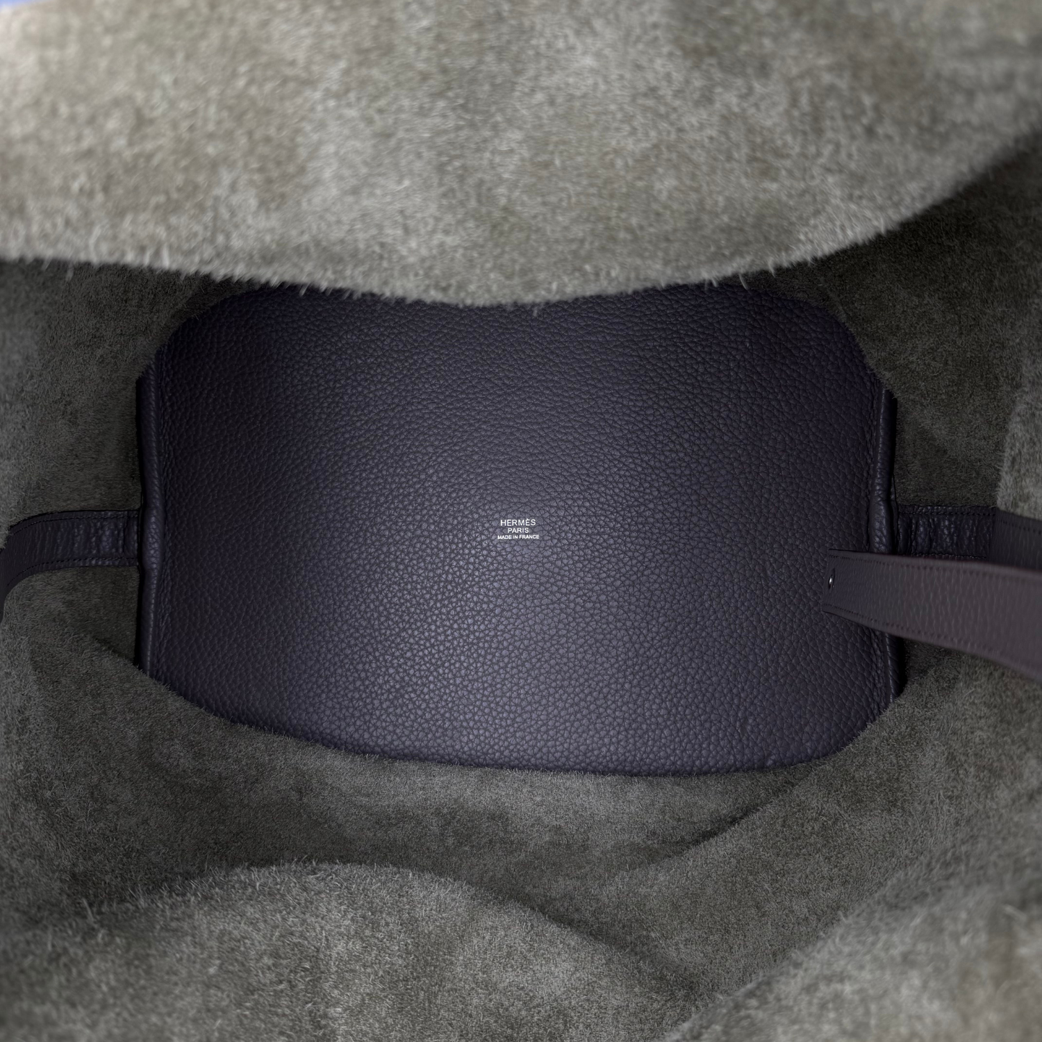 Hermès RARE Clemence Picotin Lock TGM 31 Etain