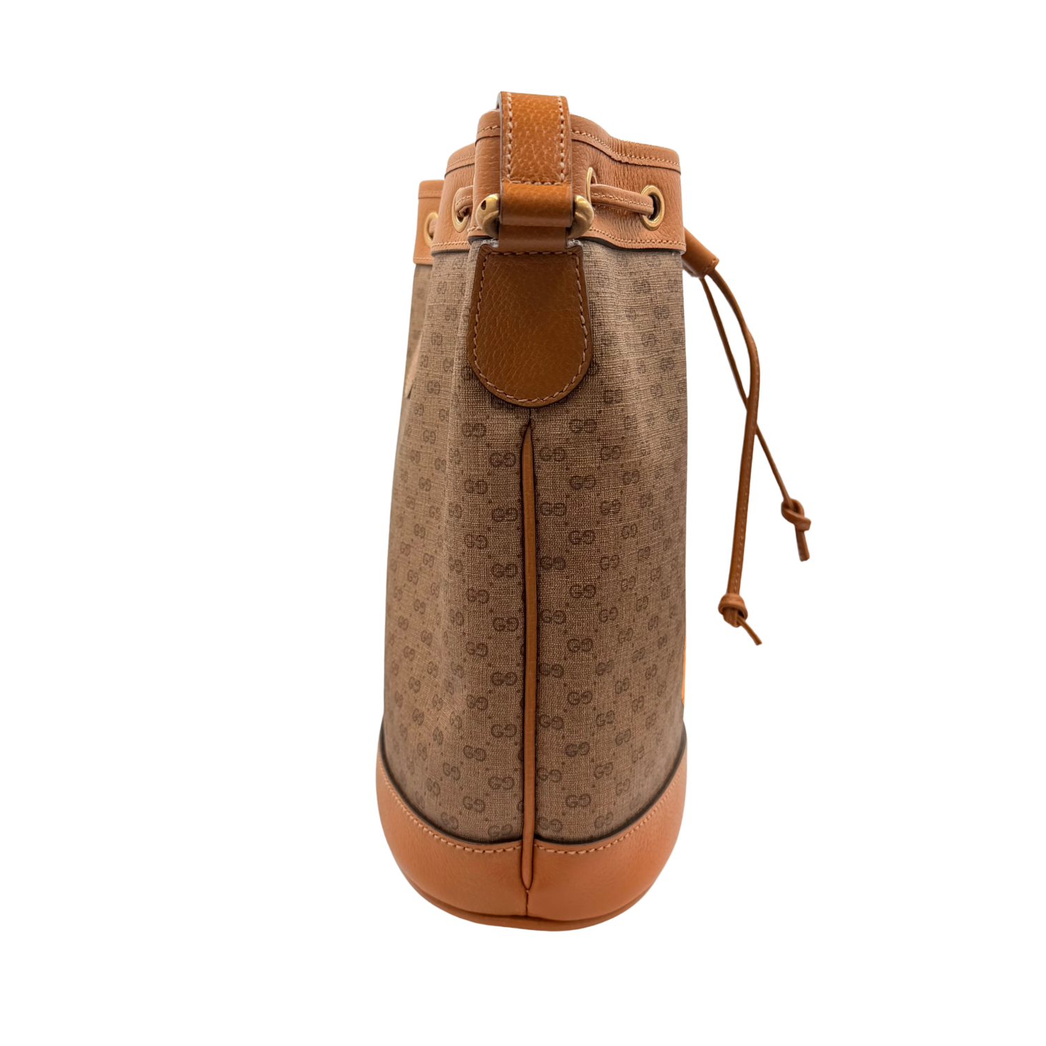 Gucci x Disney GG Supreme Monogram Bucket Bag Beige