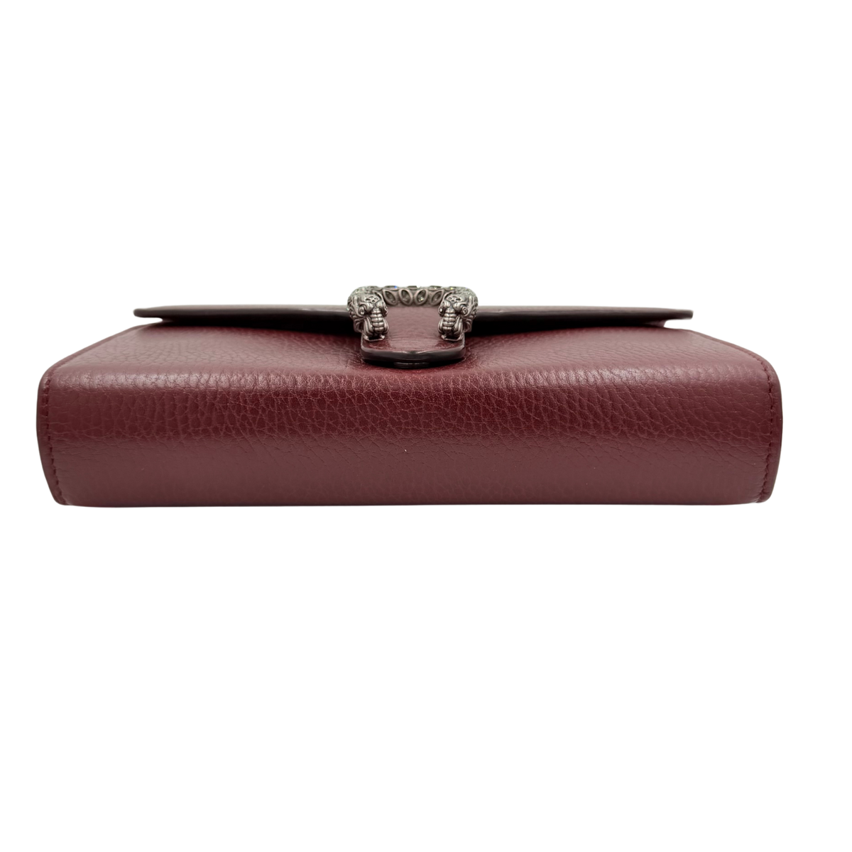 Small Dionysus Wallet on Chain Burgundy