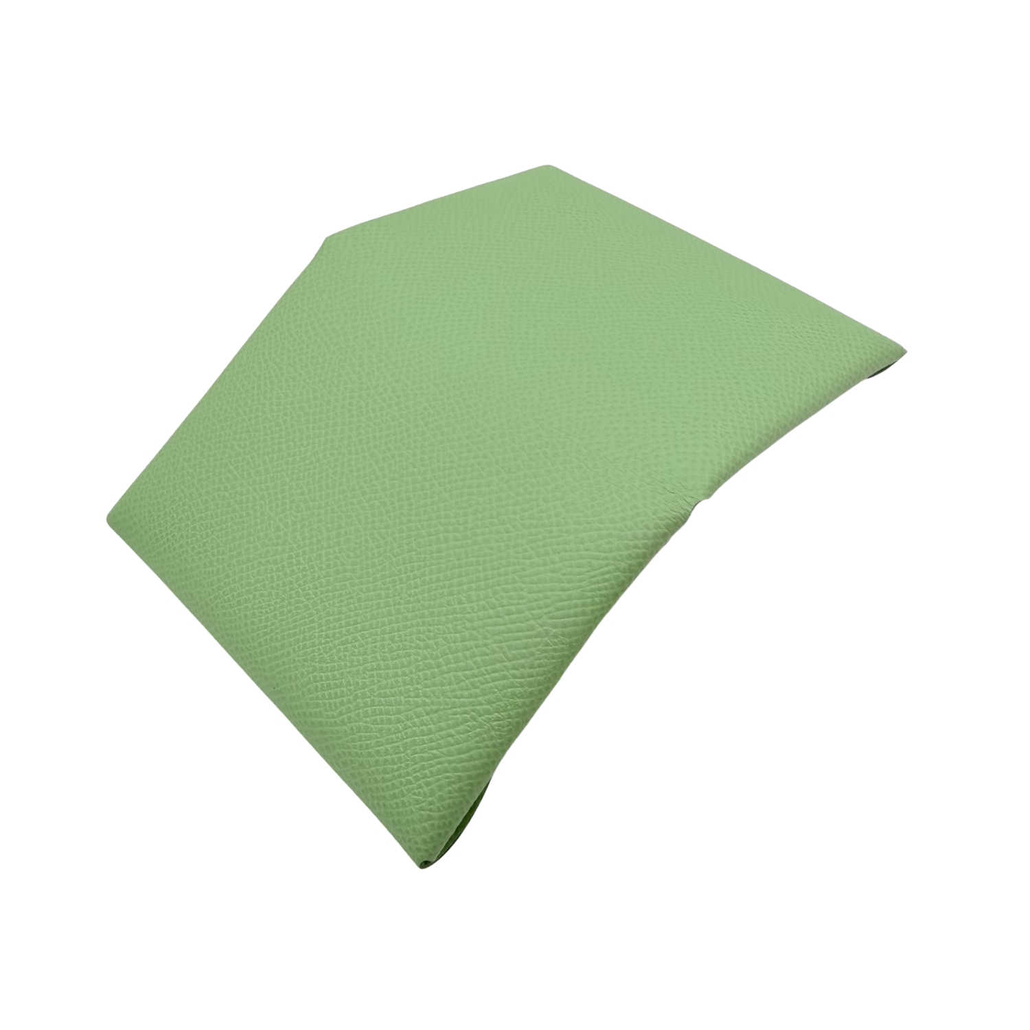 Hermès Calvi Duo Compact Card Holder Vert Criquet
