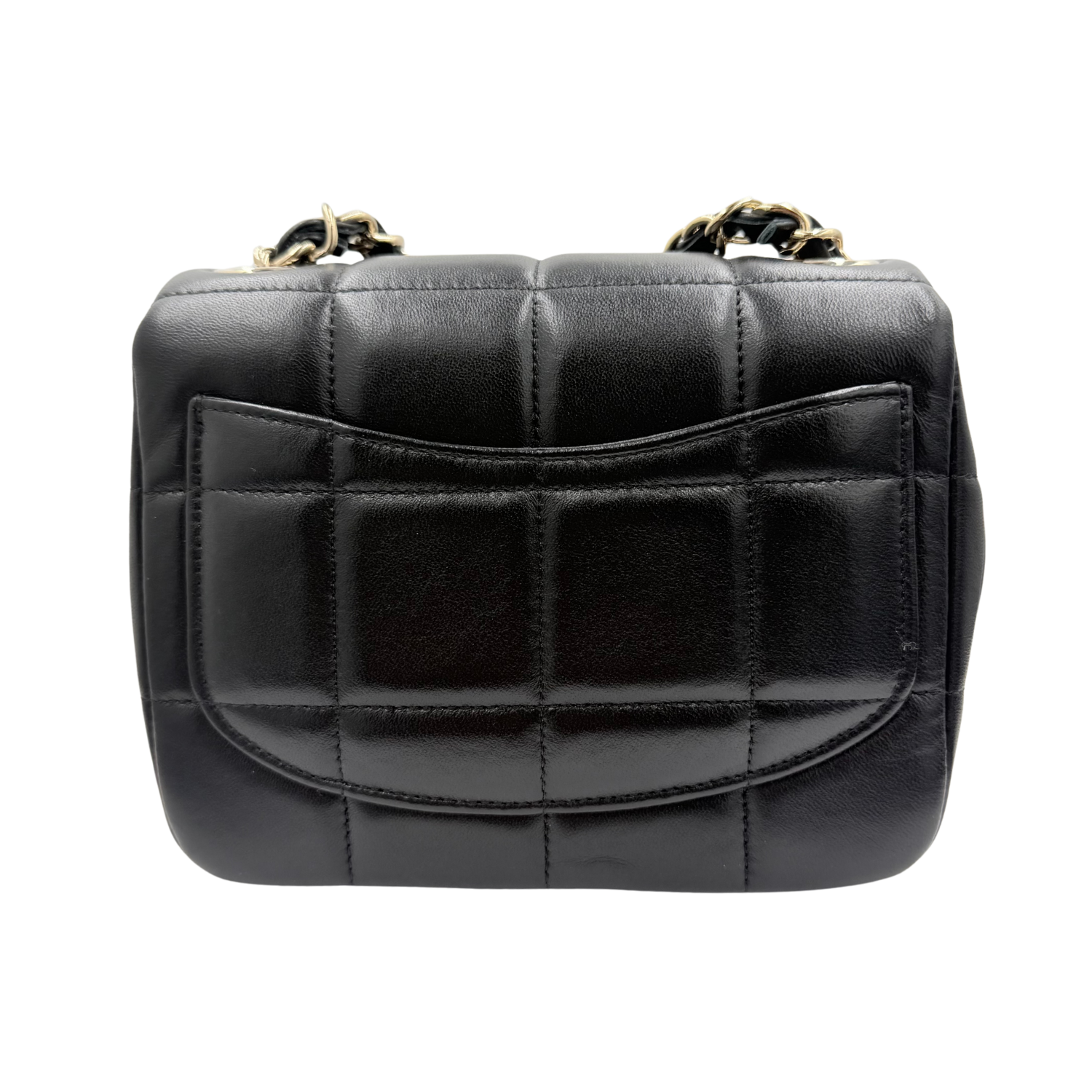 Chanel Limited Lambskin Flap Bag Gold Hardware Black