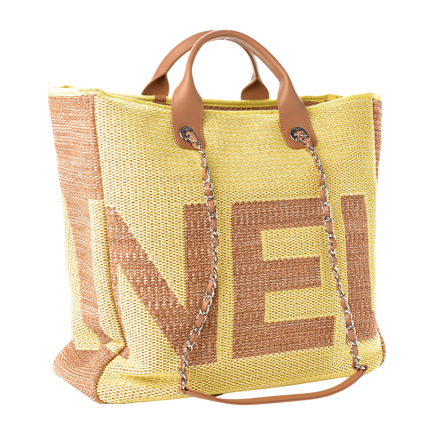 Chanel Limited Maxi Raffia Deauville Shopping Tote