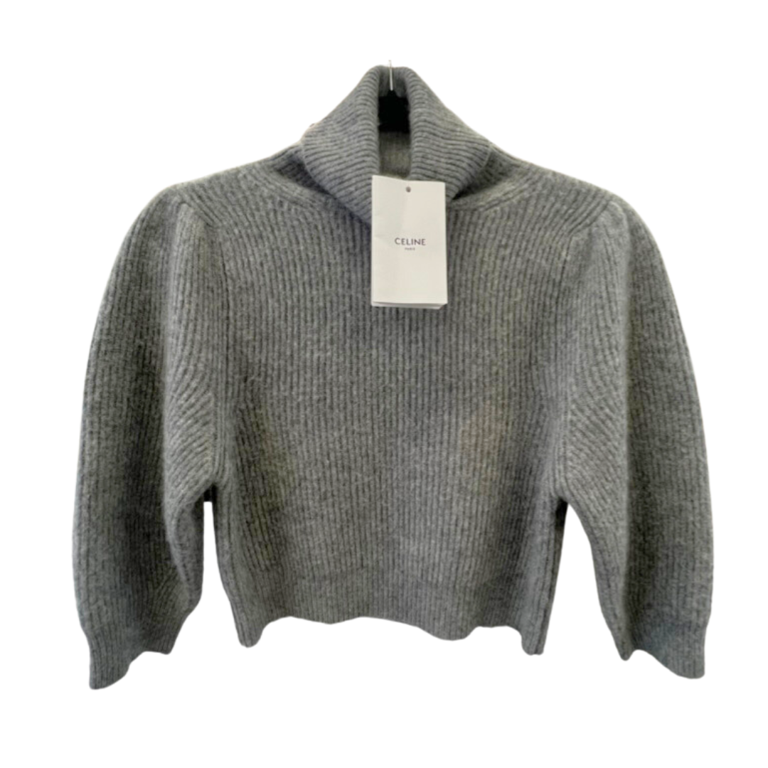 Celine Quarter-Sleeve Turtleneck