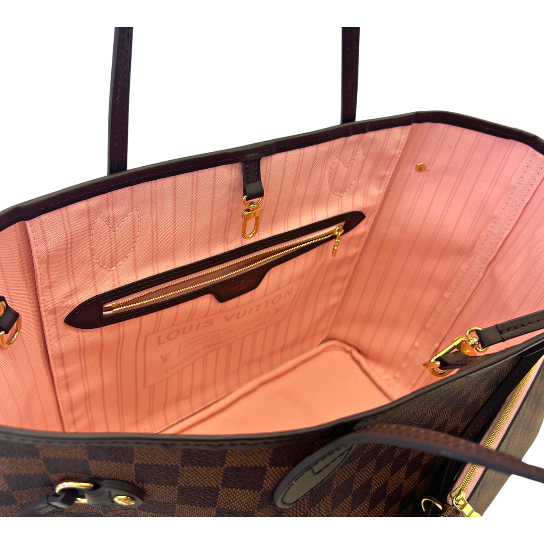 LV Neverfull MM Damier Ebene