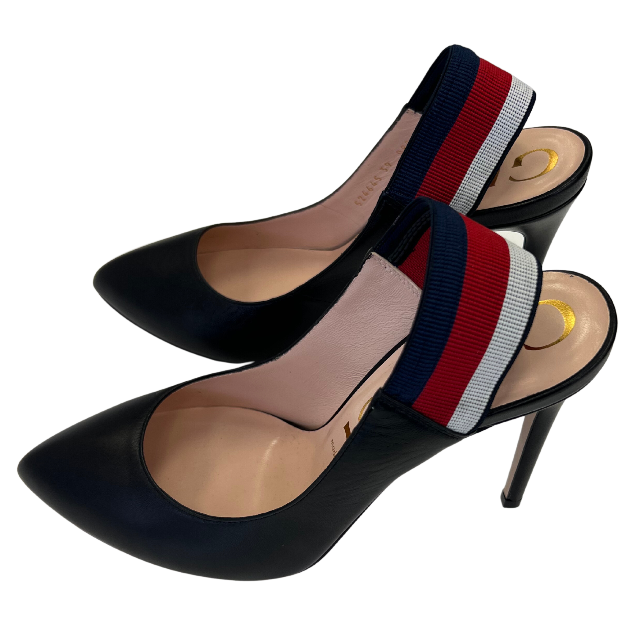 Gucci Sylvie Web Slingback