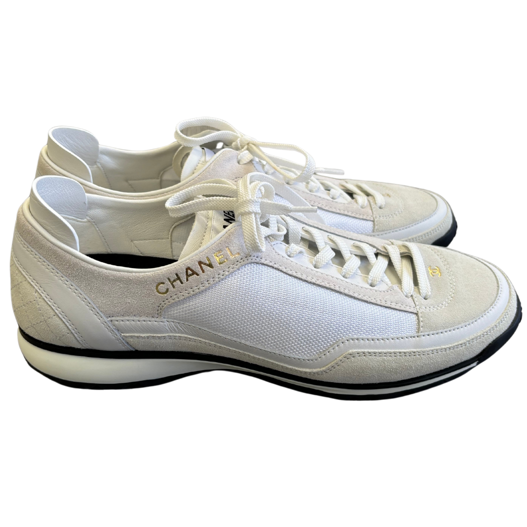 Chanel Suede Sneakers 2023