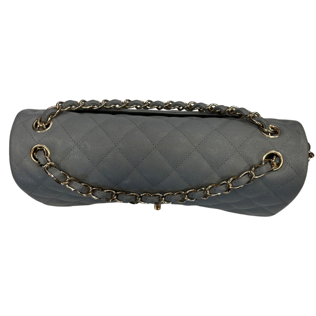 Chanel Jumbo Classic Double Flap Grey