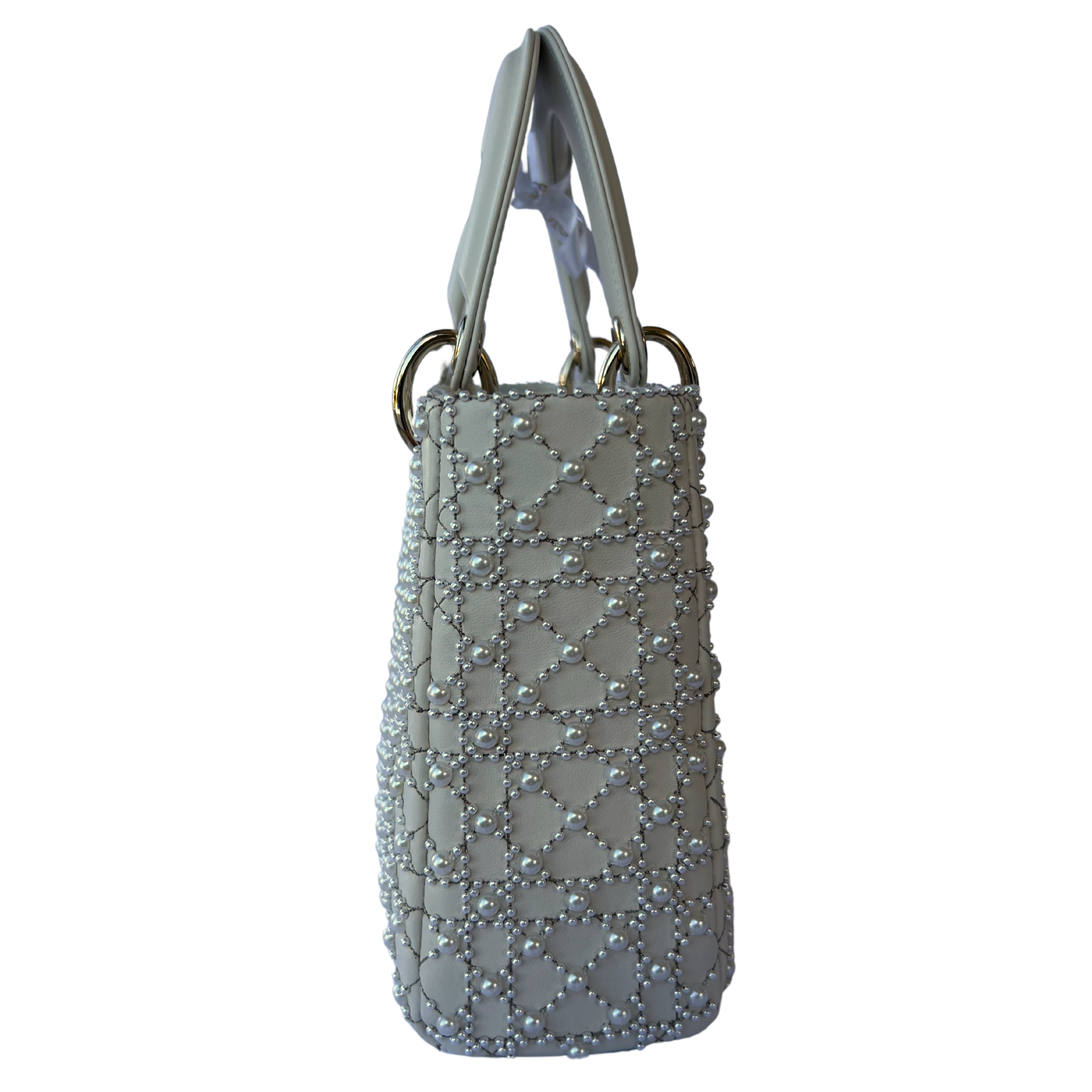 Christian Dior Lady Dior Pearl Cannage