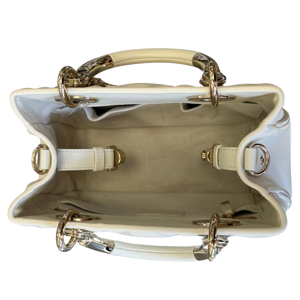 Dior The Lady 95.22 Bag Creme
