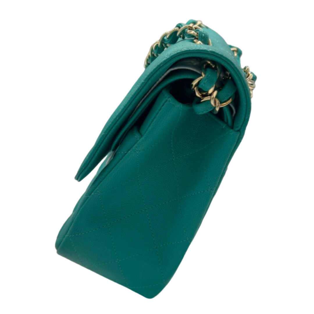 Chanel Jumbo Classic Double Flap Turquoise