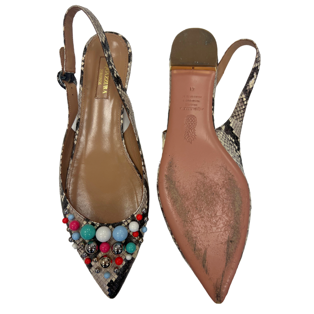 Aquazzura Slingback Flats
