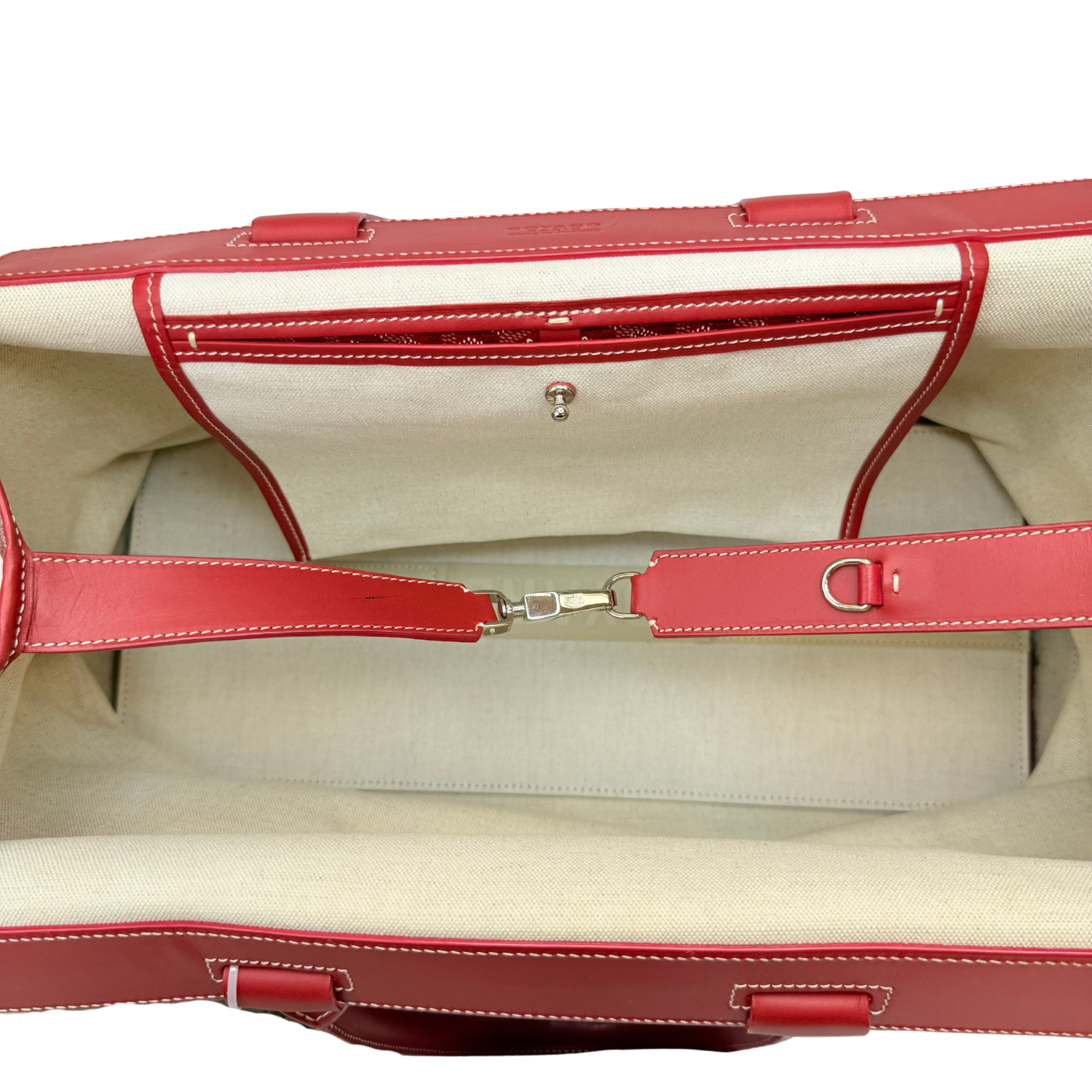 Goyard Goyardine Bellechasse Biaude GM Red