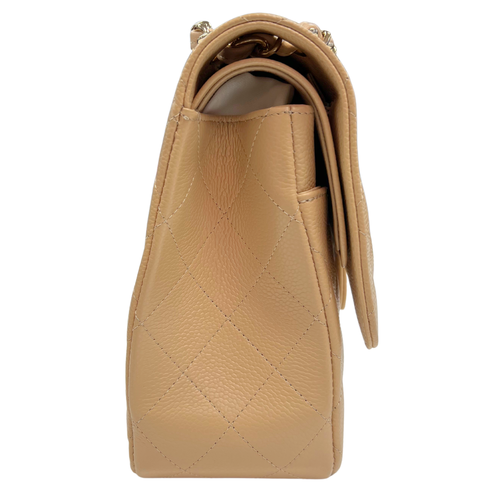 Chanel Jumbo Classic Double Flap Beige