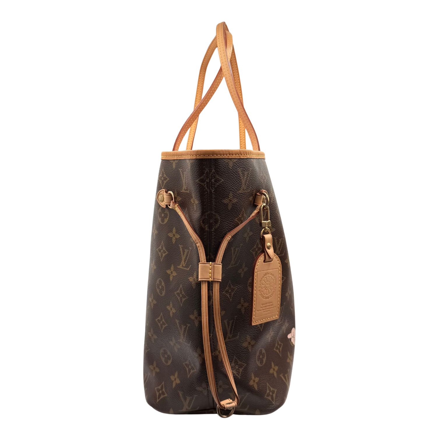 Louis Vuitton LV Monogram x Takashi Murakami MOCA Neverfull MM