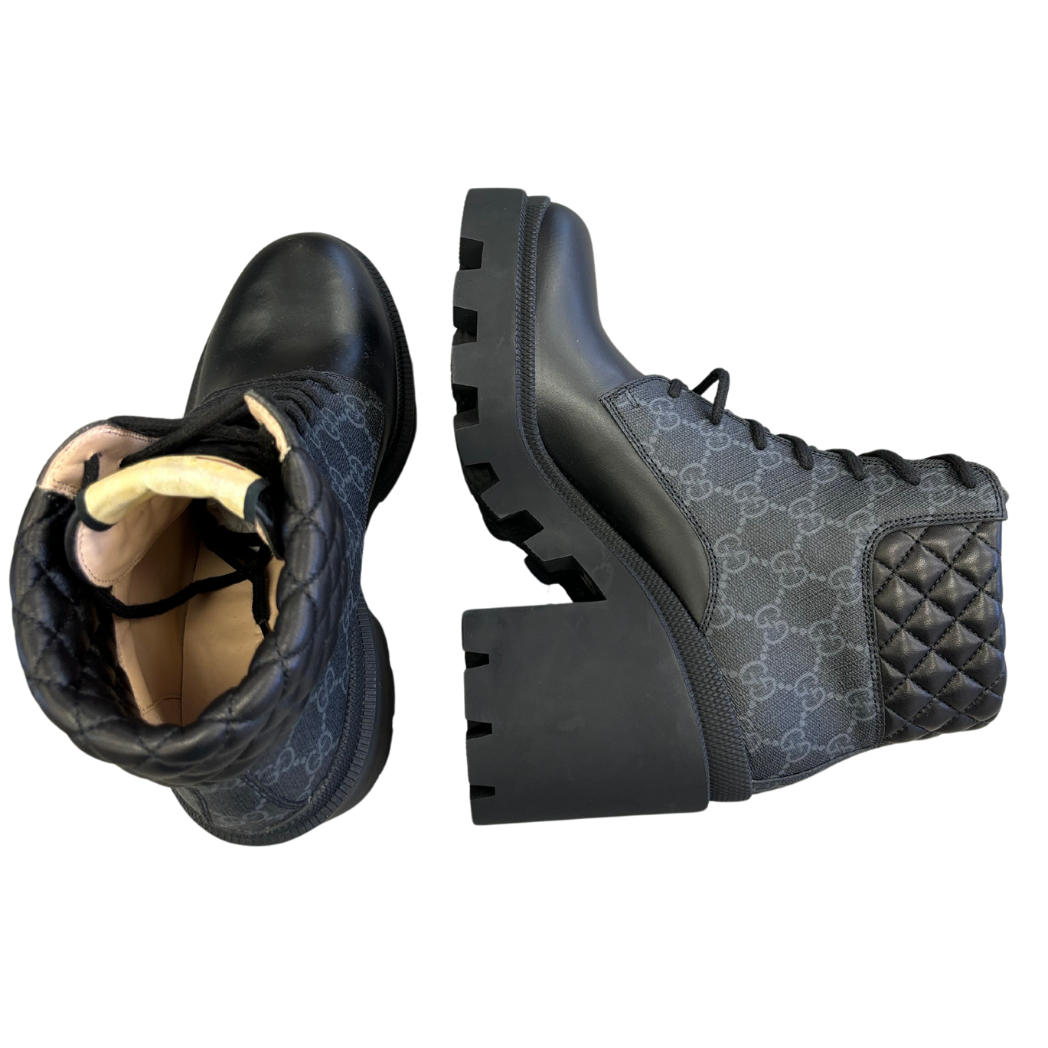 Gucci Combat Boots