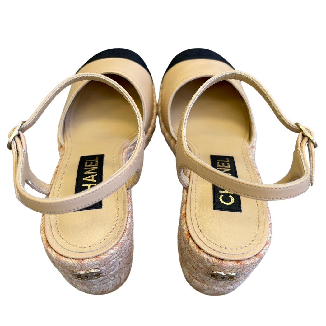 Chanel CC Espadrilles