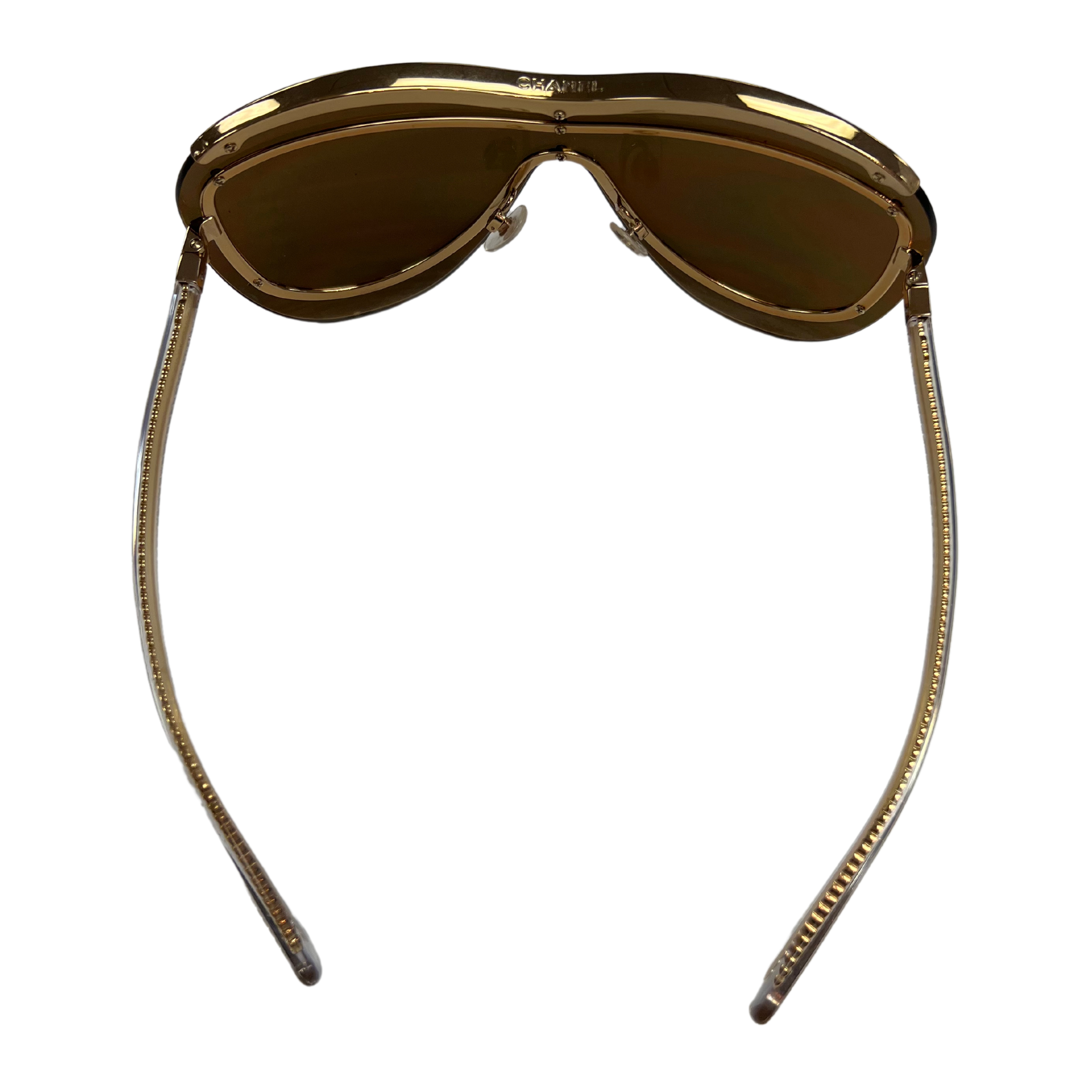 Chanel 18K Shield Sunglasses