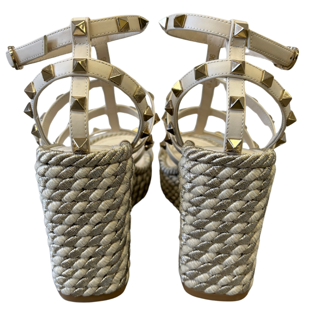 Valentino Rockstud Wedges