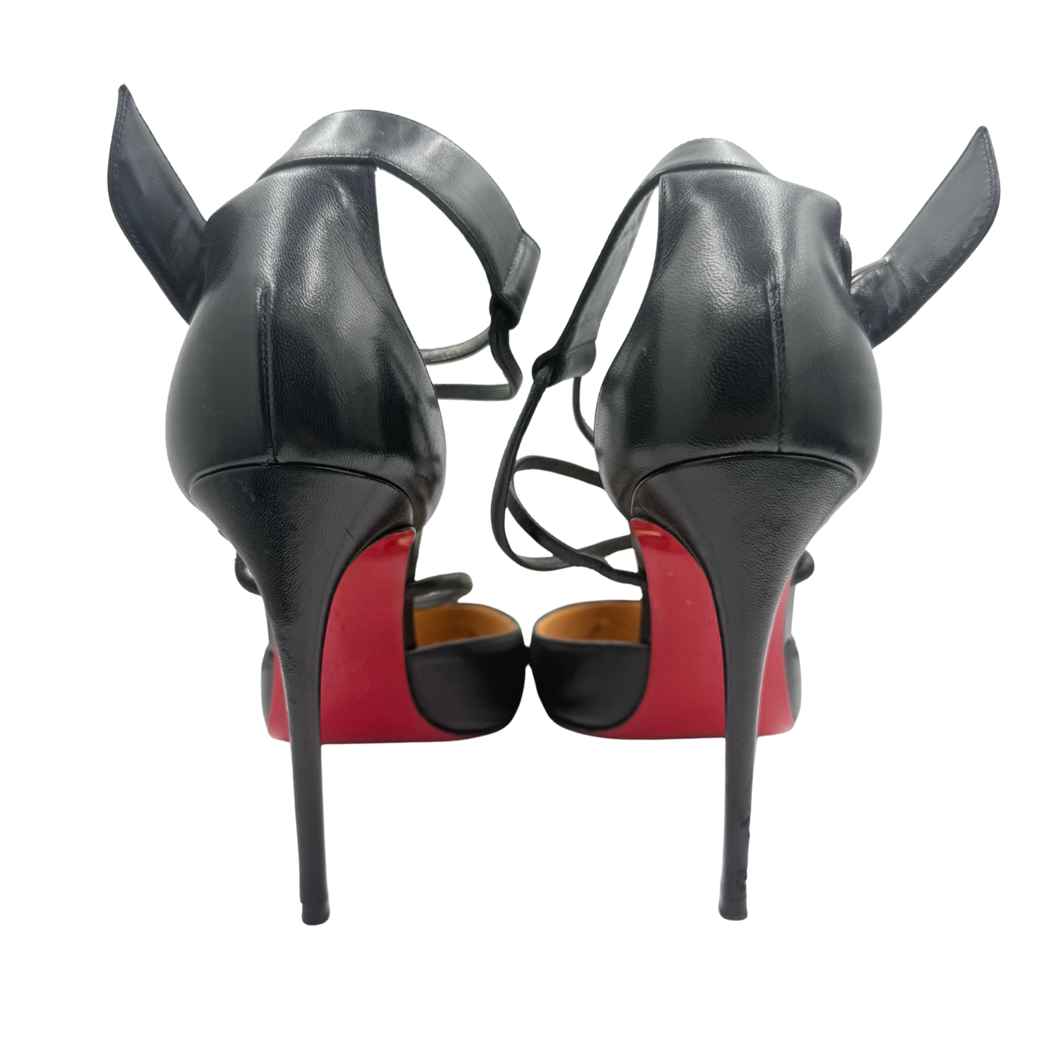 Christian Louboutin Leather D'Orsay Pumps Black