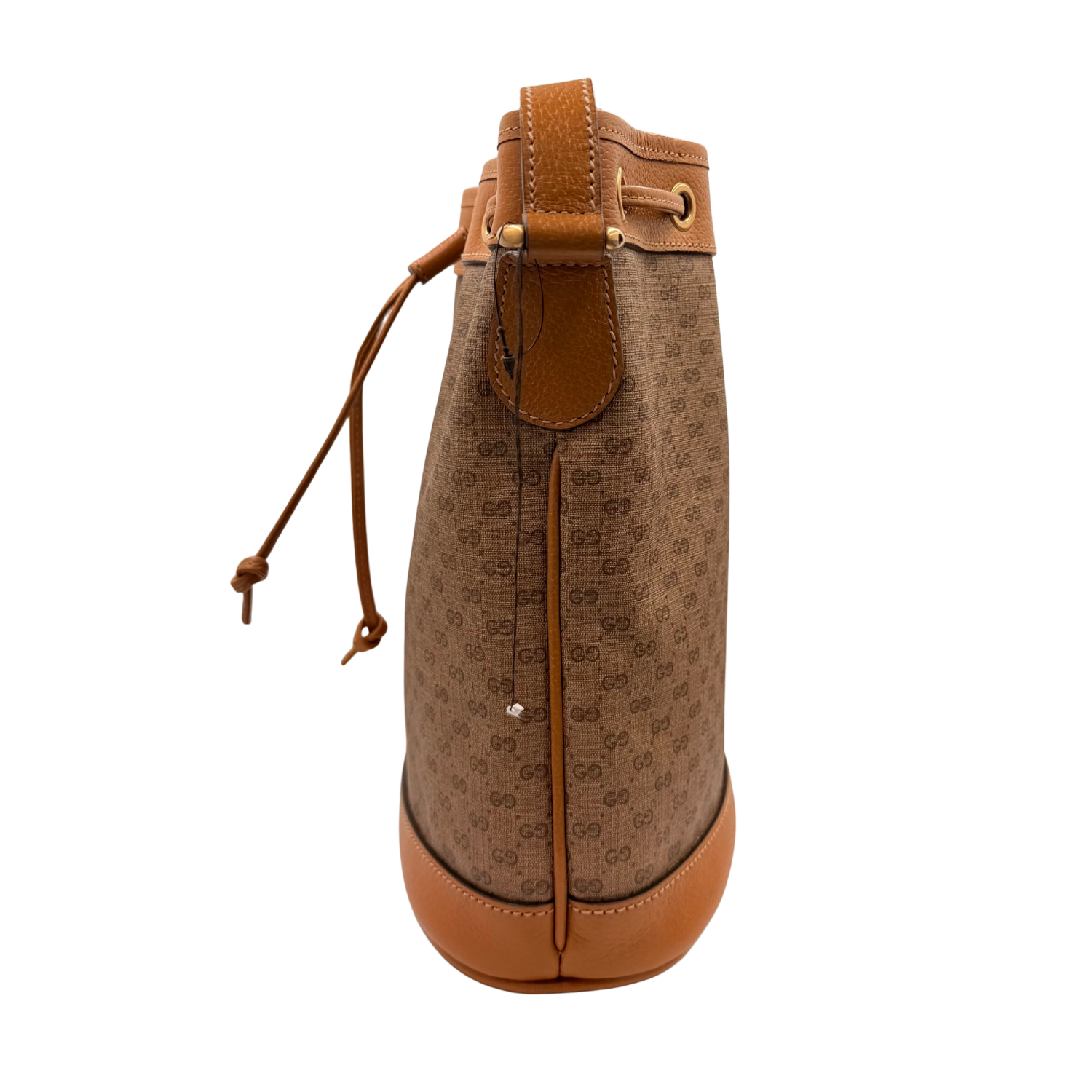 Gucci x Disney GG Supreme Monogram Bucket Bag Beige