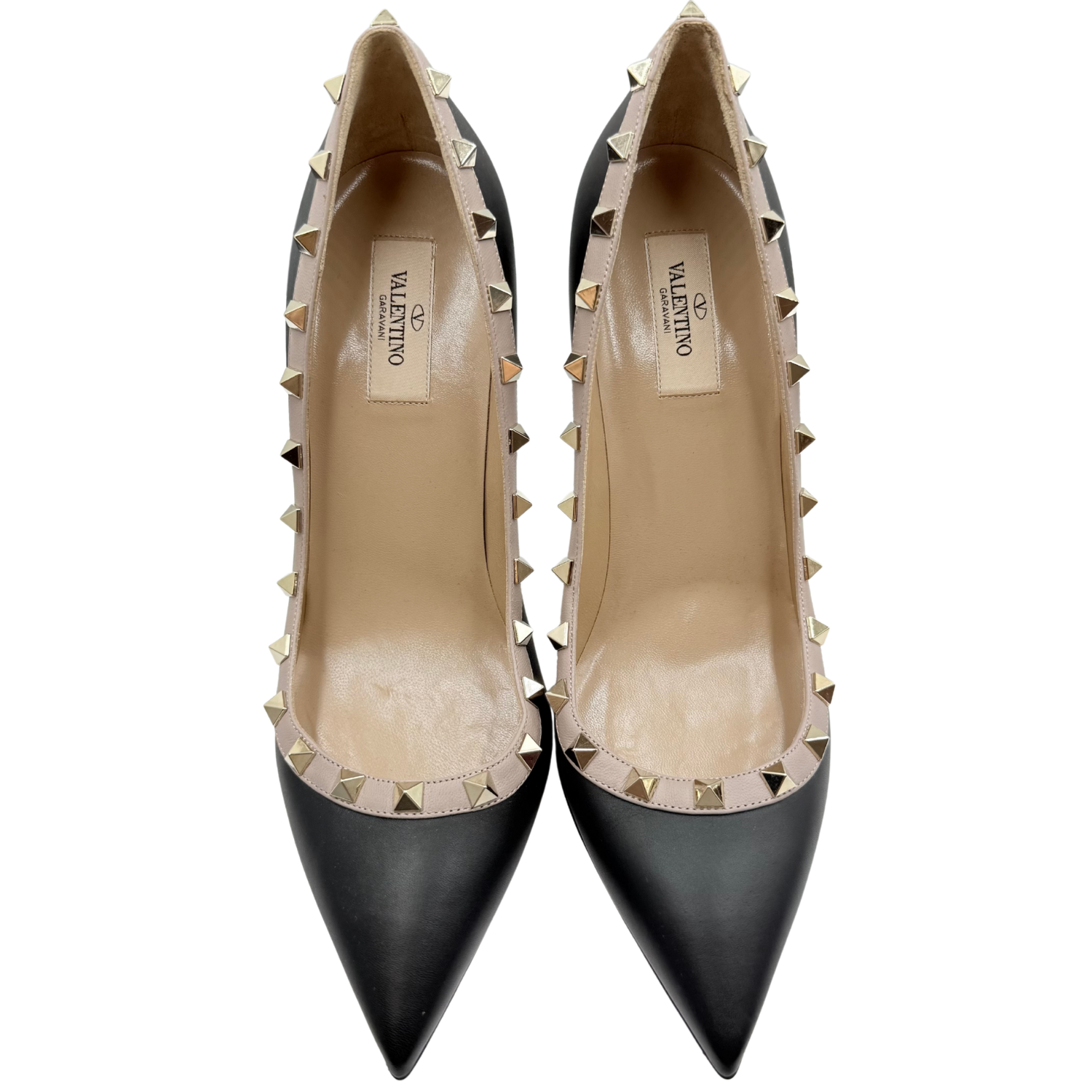 Valentino Studded Accents Pumps Black