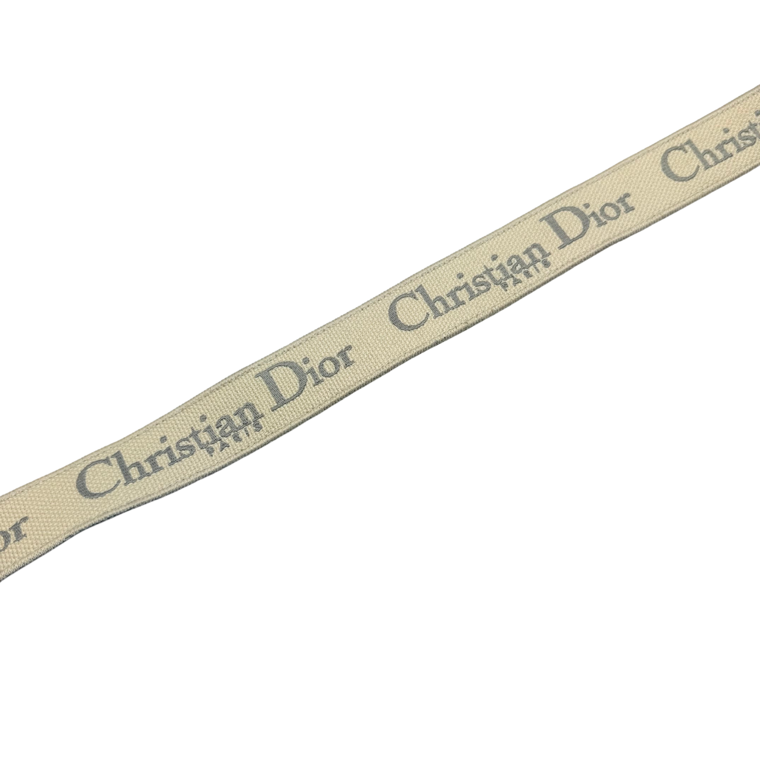 Christian Dior Embroidered Canvas Paris Adjustable Bag Strap