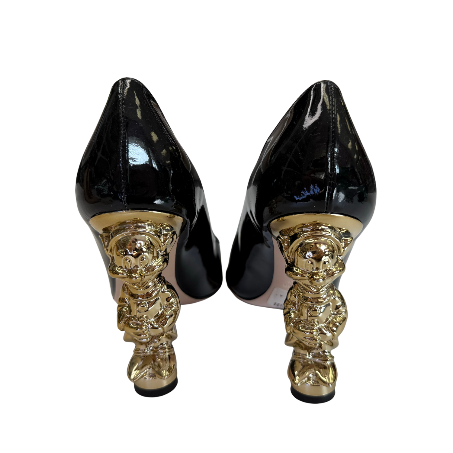 Valentino Snow White Collection Disney Pointed Toe Pumps Black